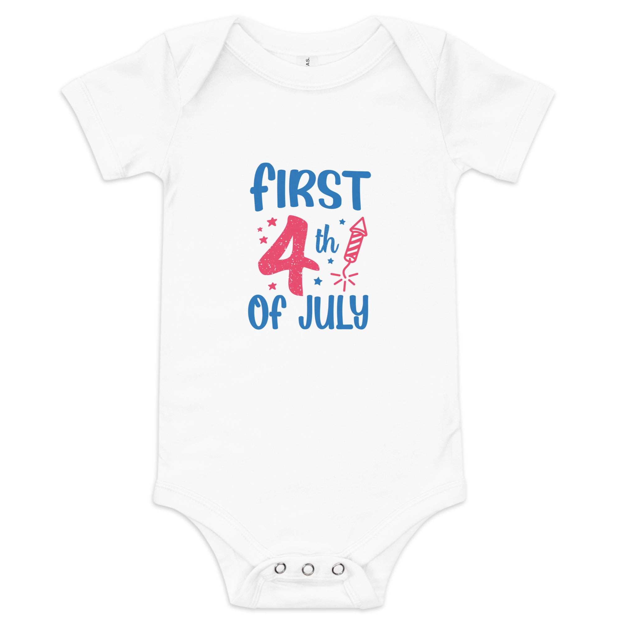 Baby's First Fourth Of July One Piece