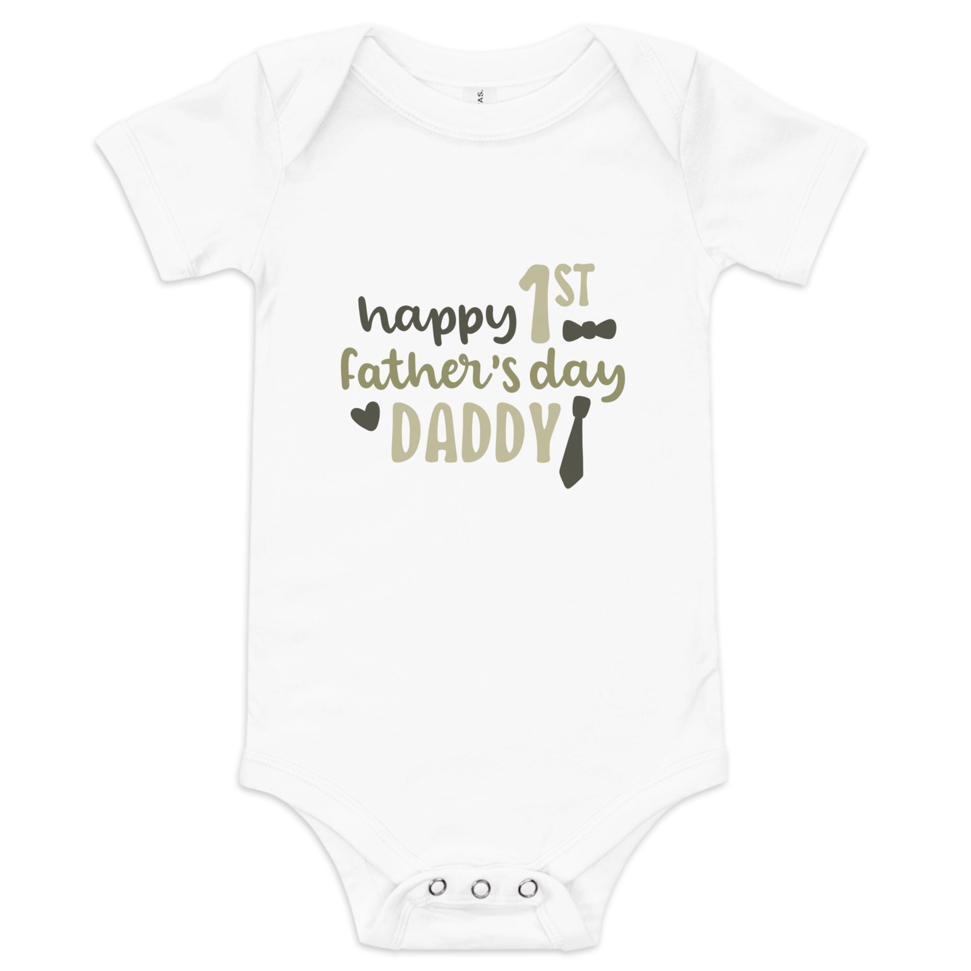 Baby's Happy First Father's Day One Piece