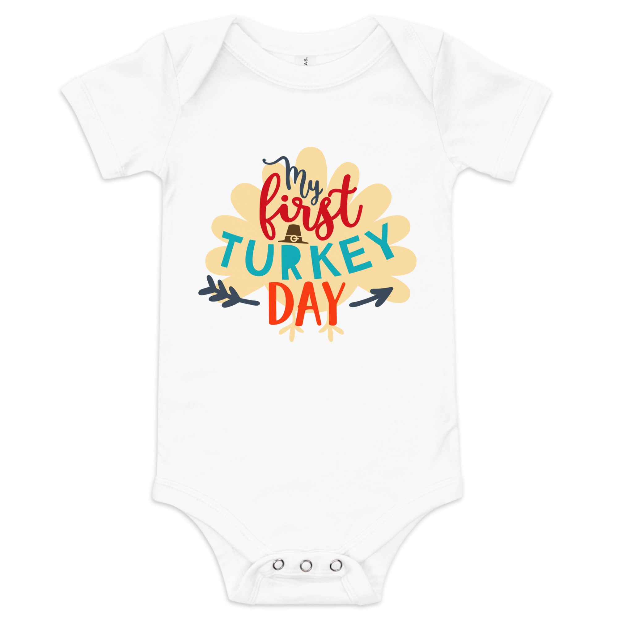 Baby's My First Turkey Day One Piece