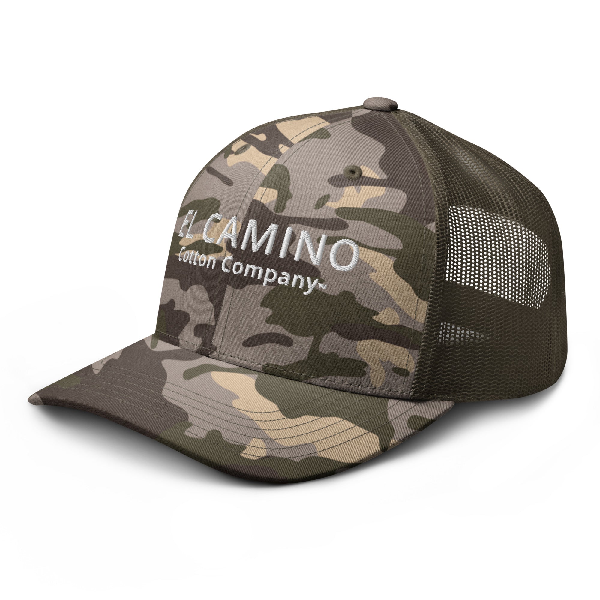 Camo Trucker Snapback