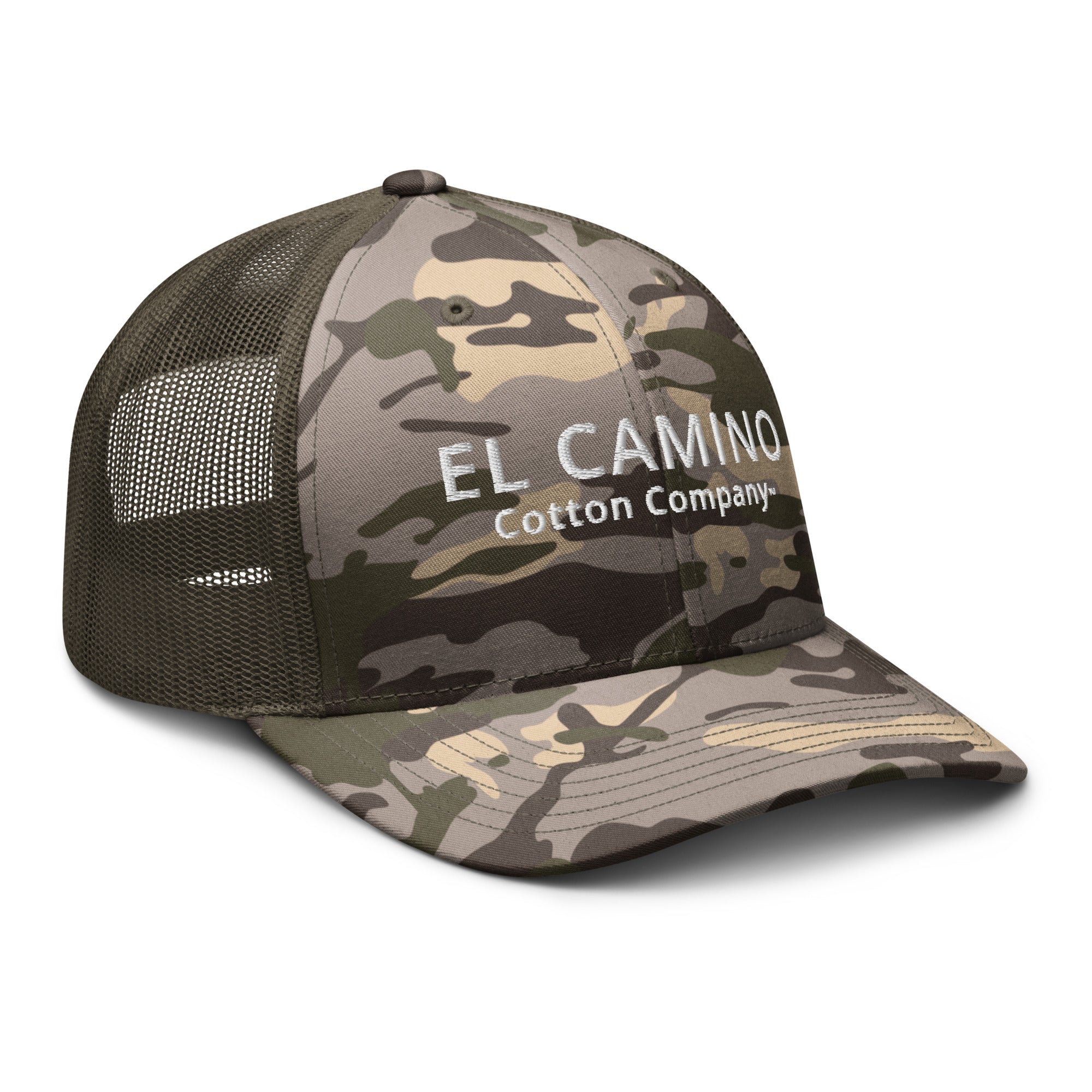 Camo Trucker Snapback