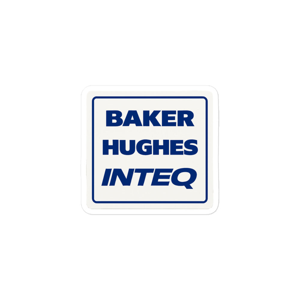 Baker Hughes Inteq 2 Sticker – El Camino Cotton Company