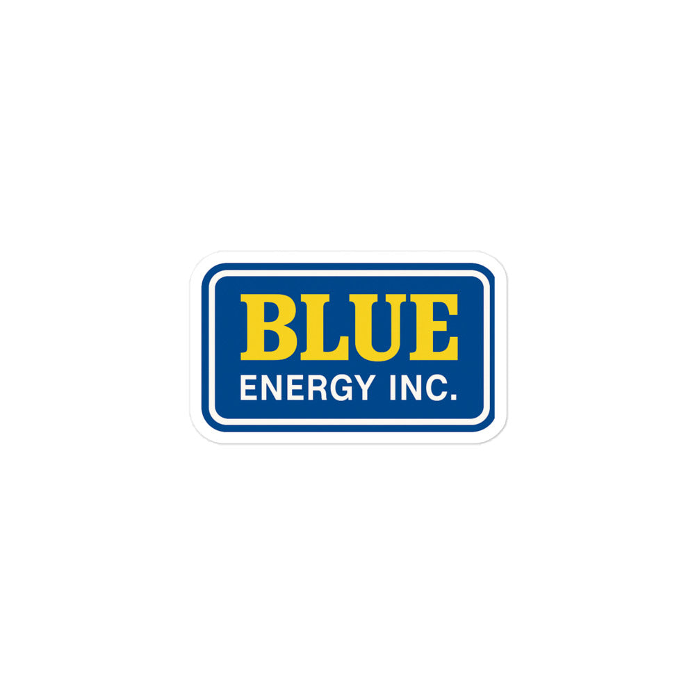 Blue Energy Sticker – El Camino Cotton Company