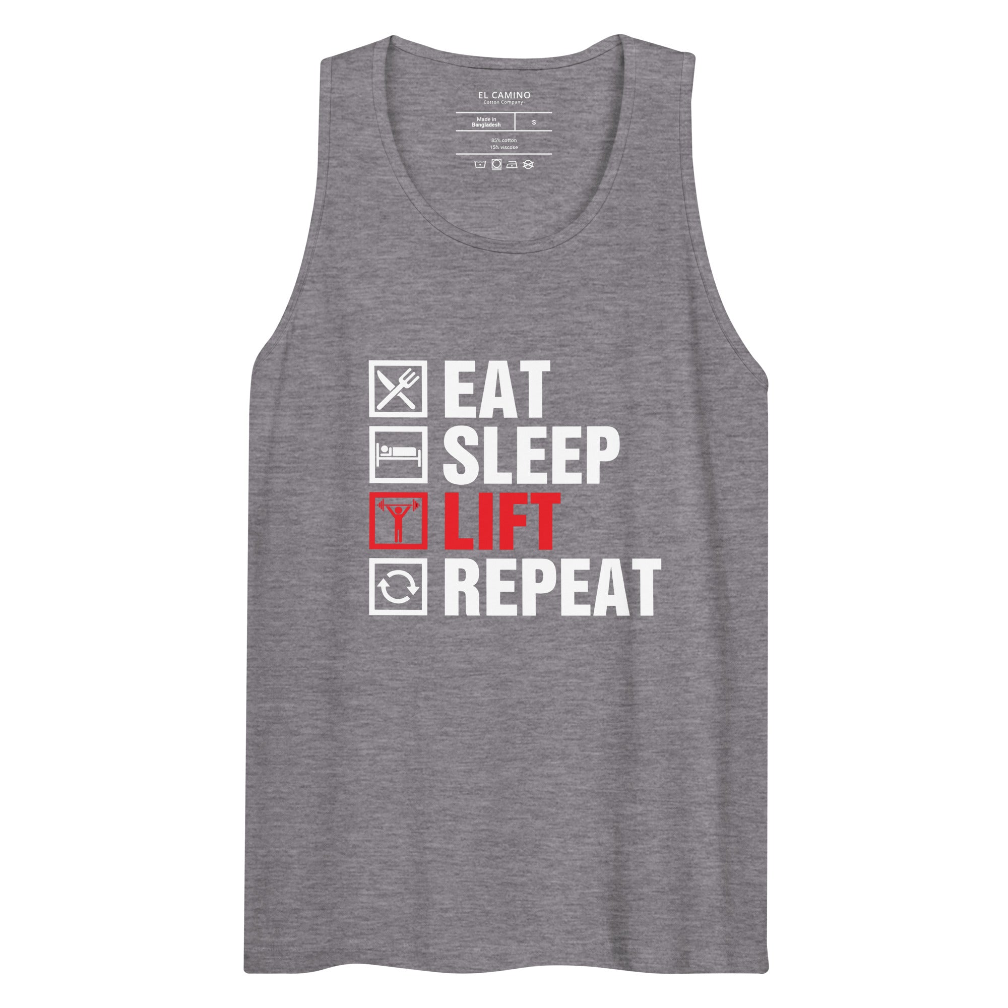 Men’s Eat Sleep Lift Tank