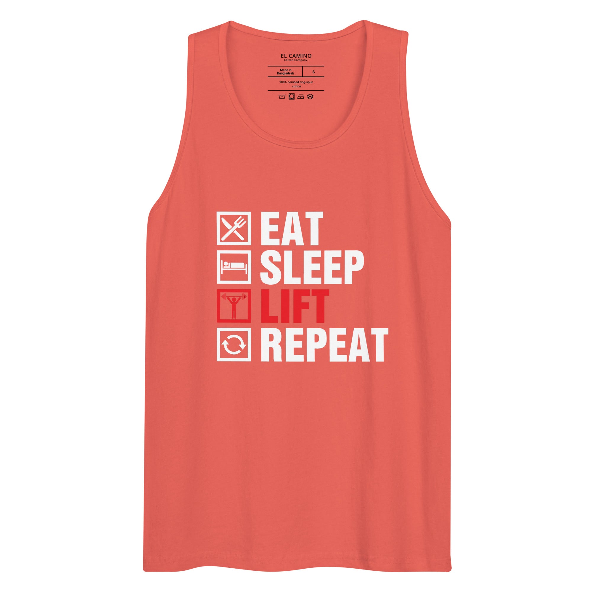 Men’s Eat Sleep Lift Tank