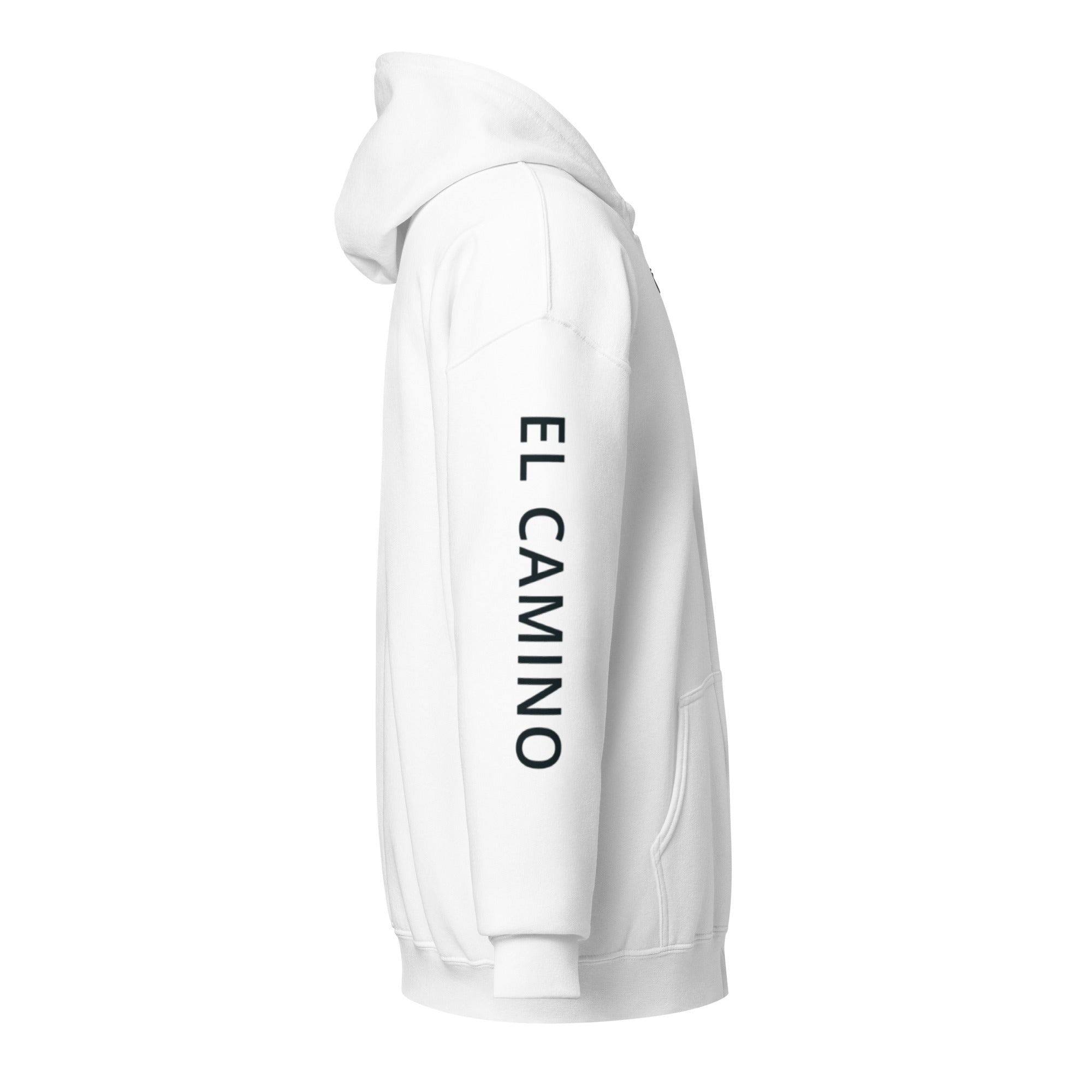 Women's White Zip Hoodie