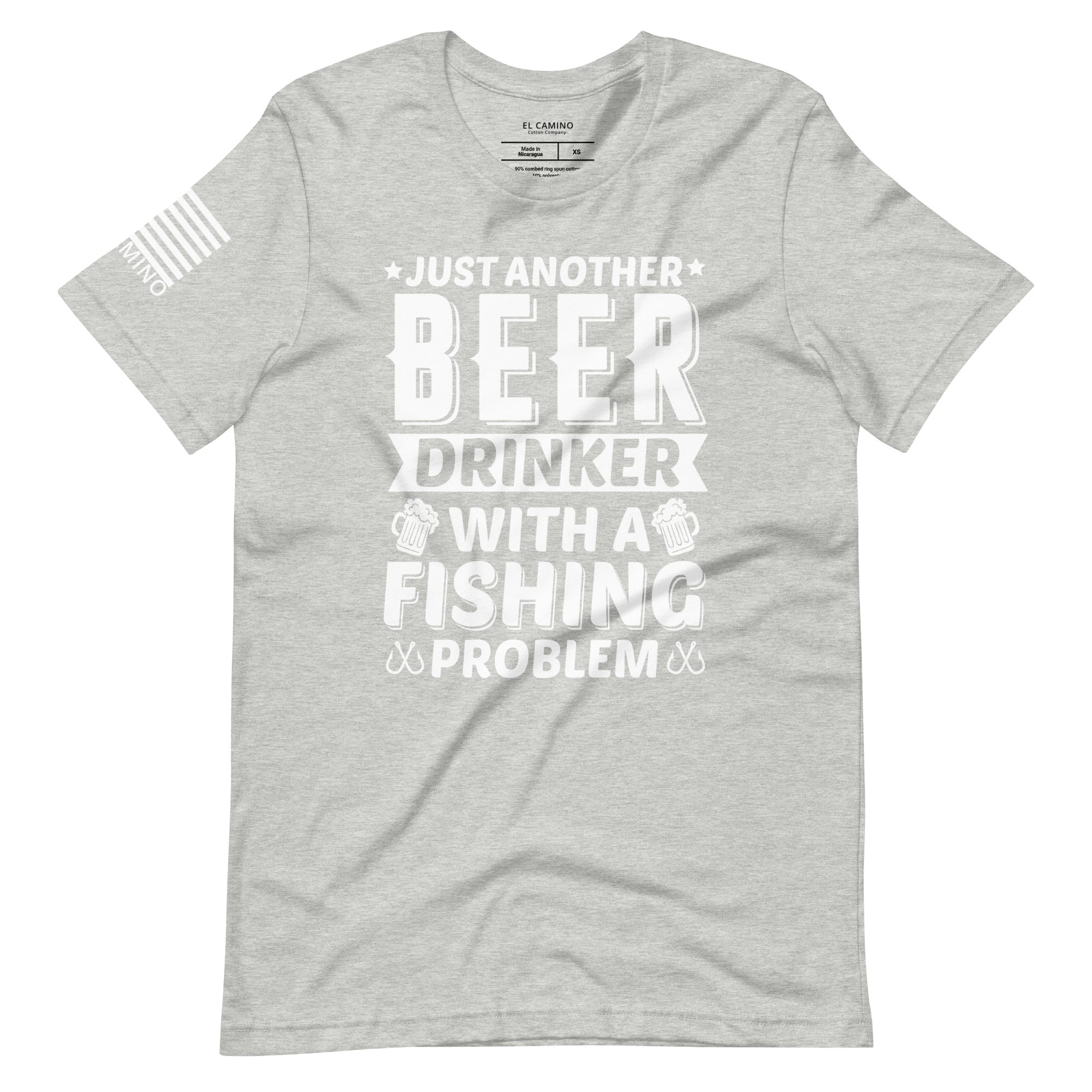 Men's Beer Drinker Fishing T-Shirt