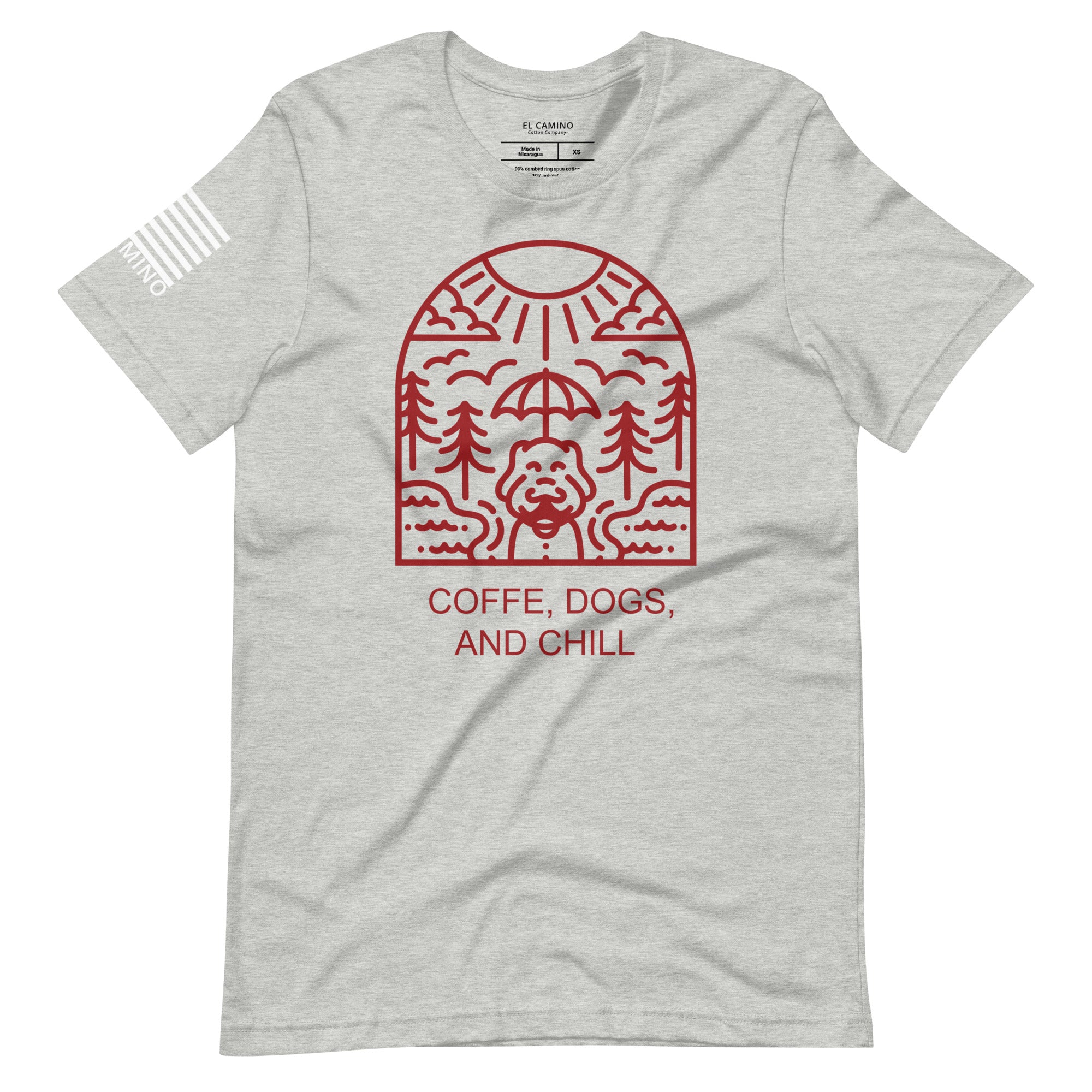 Men's Coffee Dogs Chill T-Shirt