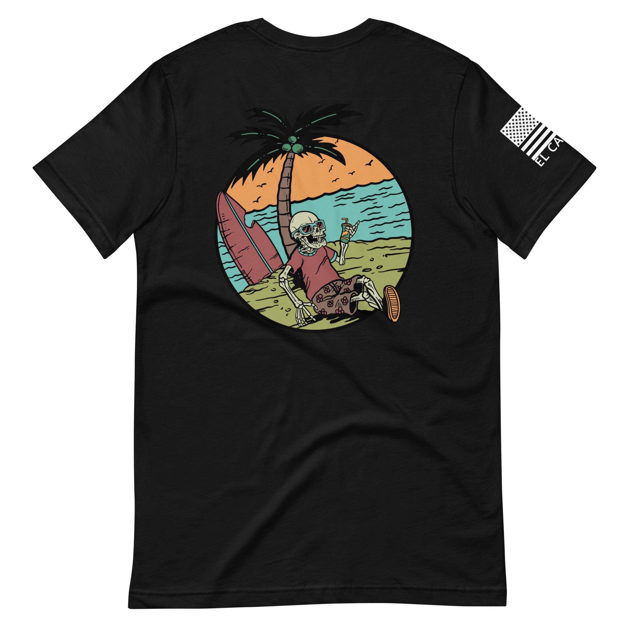 Men's Skull Surf T-Shirt