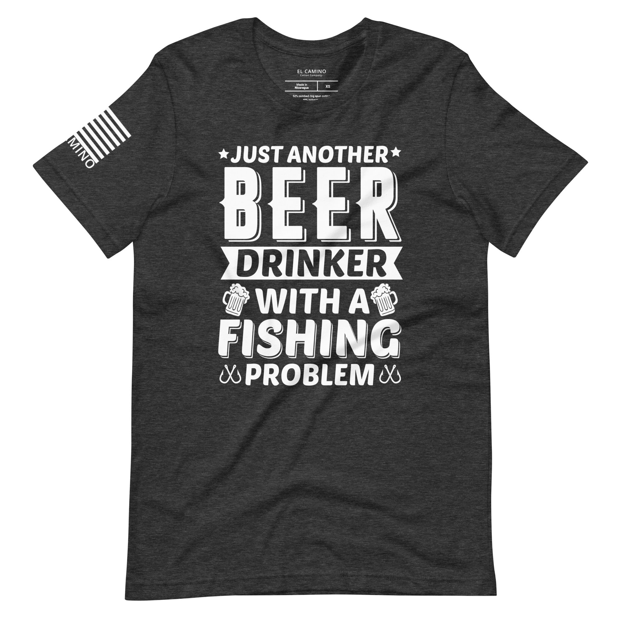 Men's Beer Drinker Fishing T-Shirt