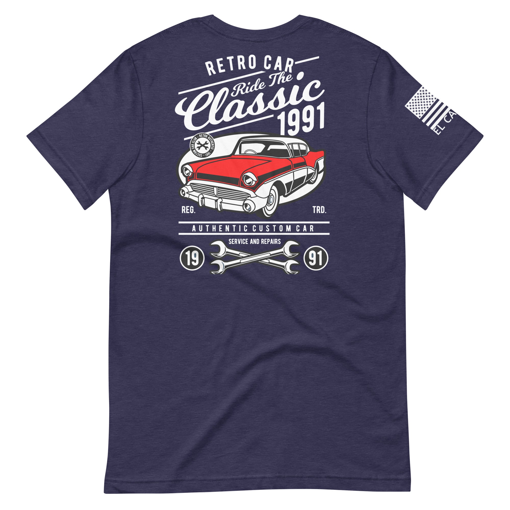 Men's Retro Car T-Shirt