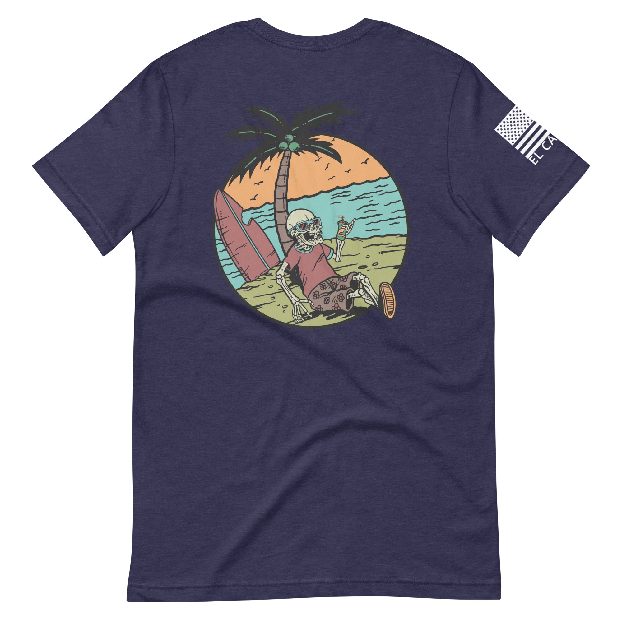 Men's Skull Surf T-Shirt