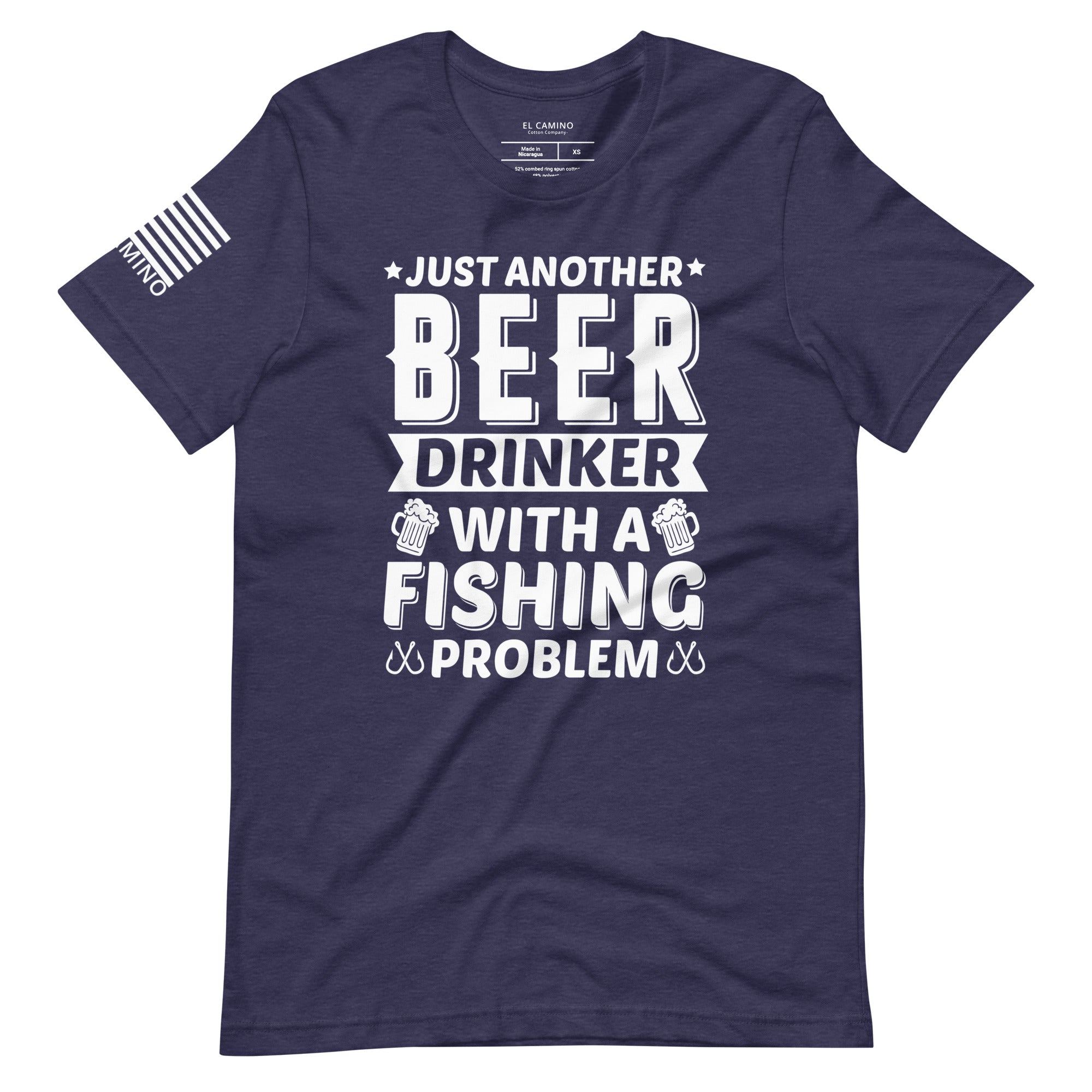 Men's Beer Drinker Fishing T-Shirt