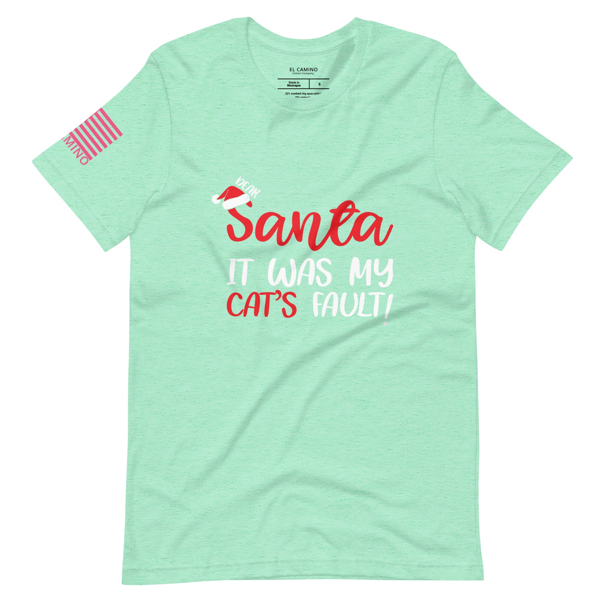 Women's Santa Cat T-Shirt