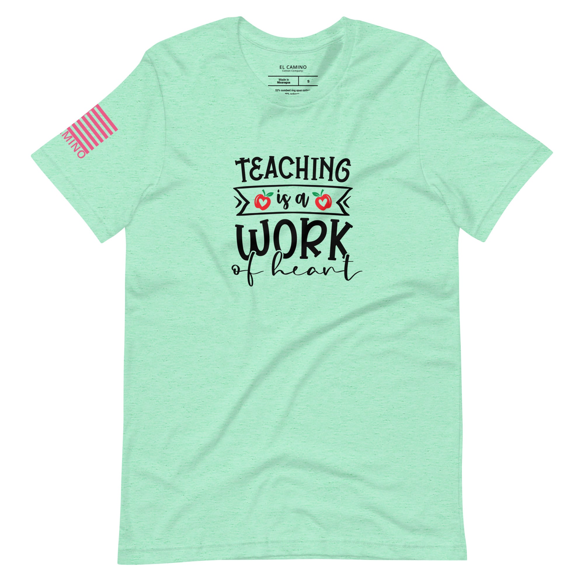 Women's Teaching Is A Work Of Heart T-Shirt