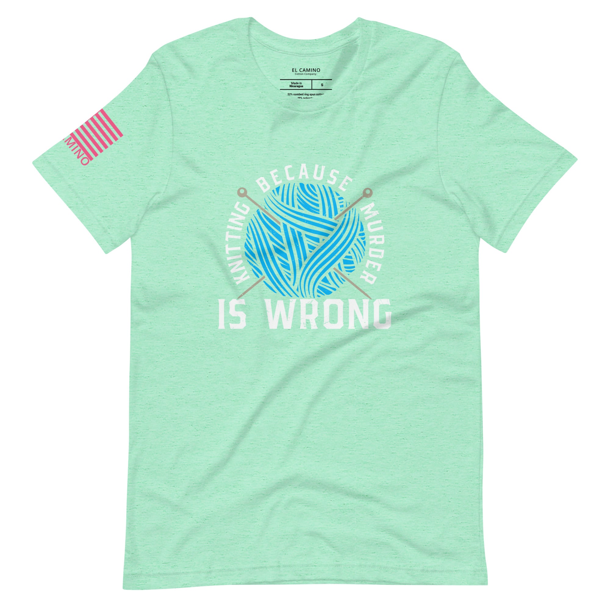 Women's I Knit Because Murder Is Wrong T-Shirt