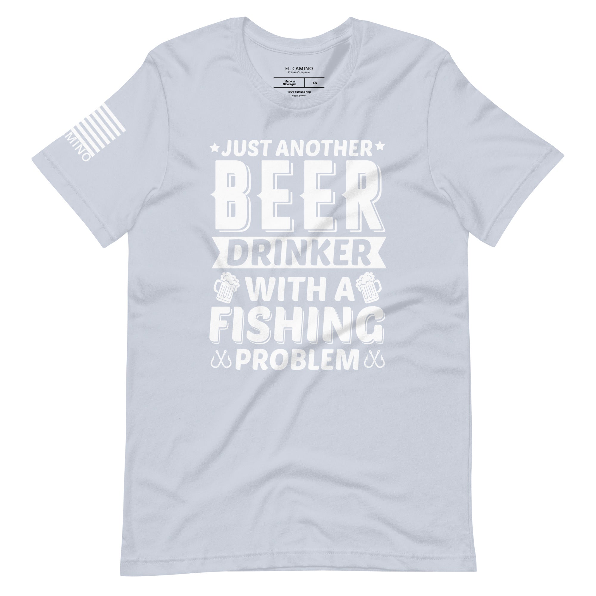 Men's Beer Drinker Fishing T-Shirt