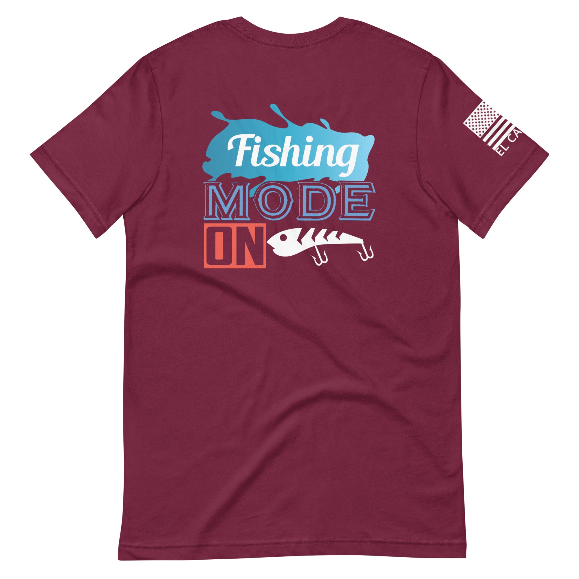 Men's Fishing Mode On T-Shirt