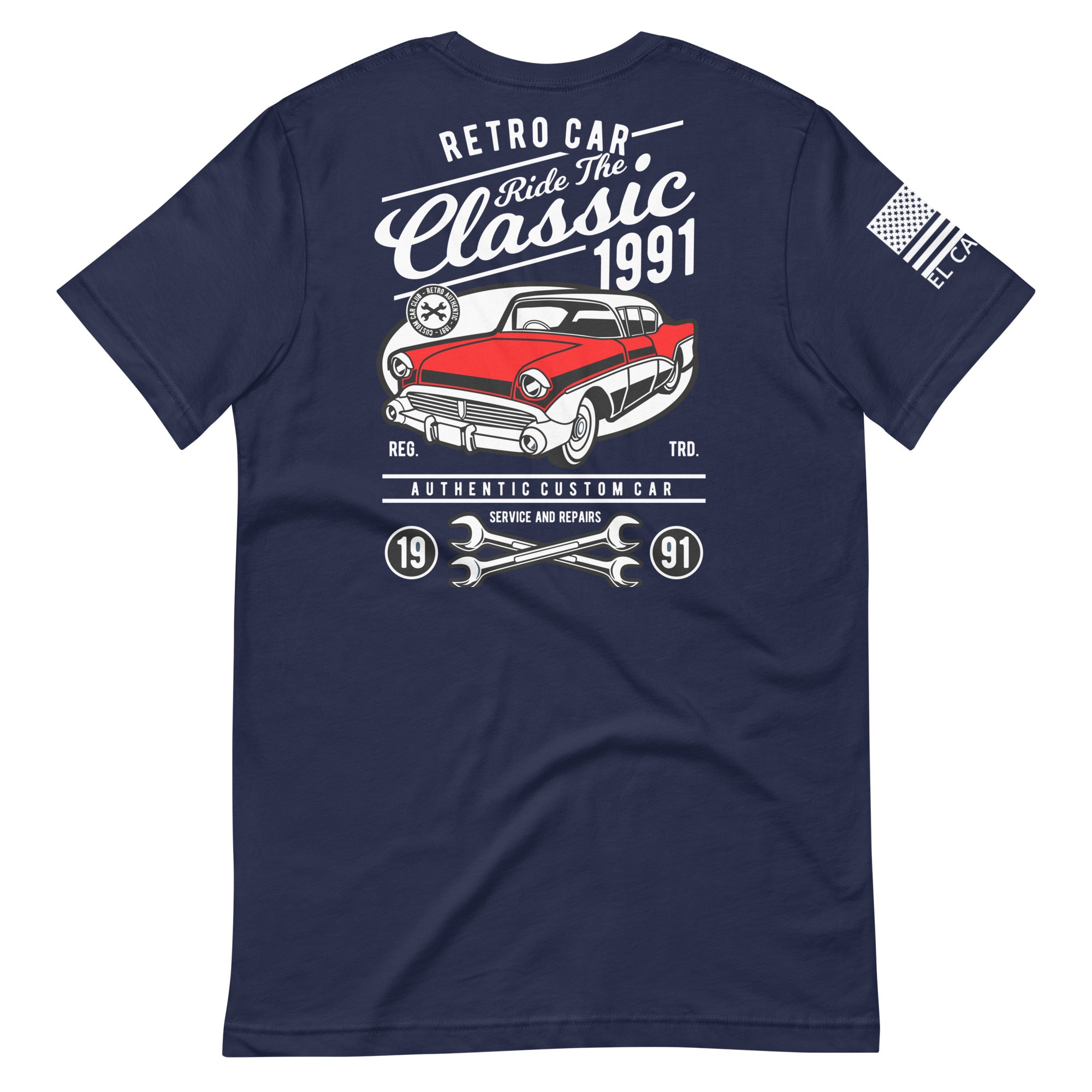 Men's Retro Car T-Shirt