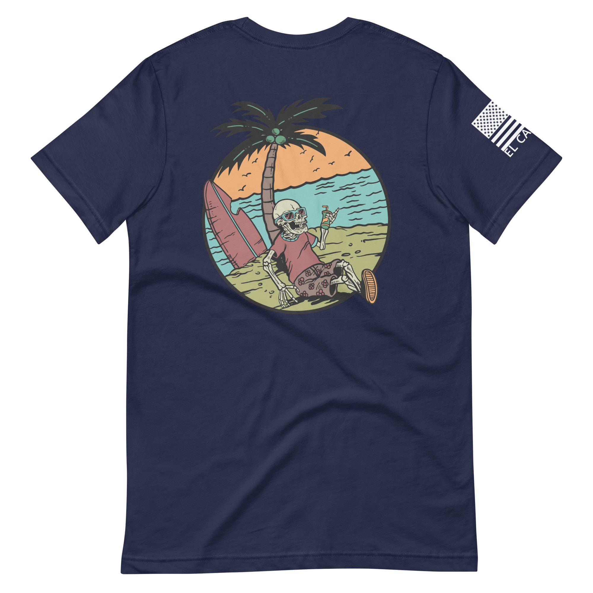Men's Skull Surf T-Shirt