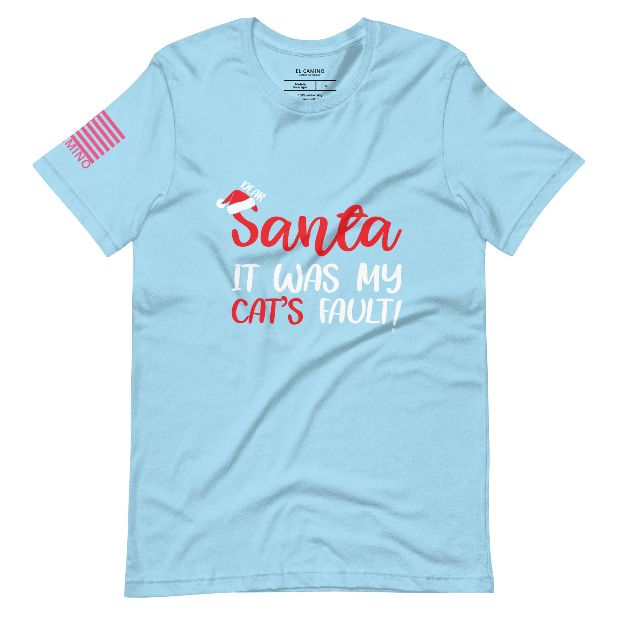Women's Santa Cat T-Shirt