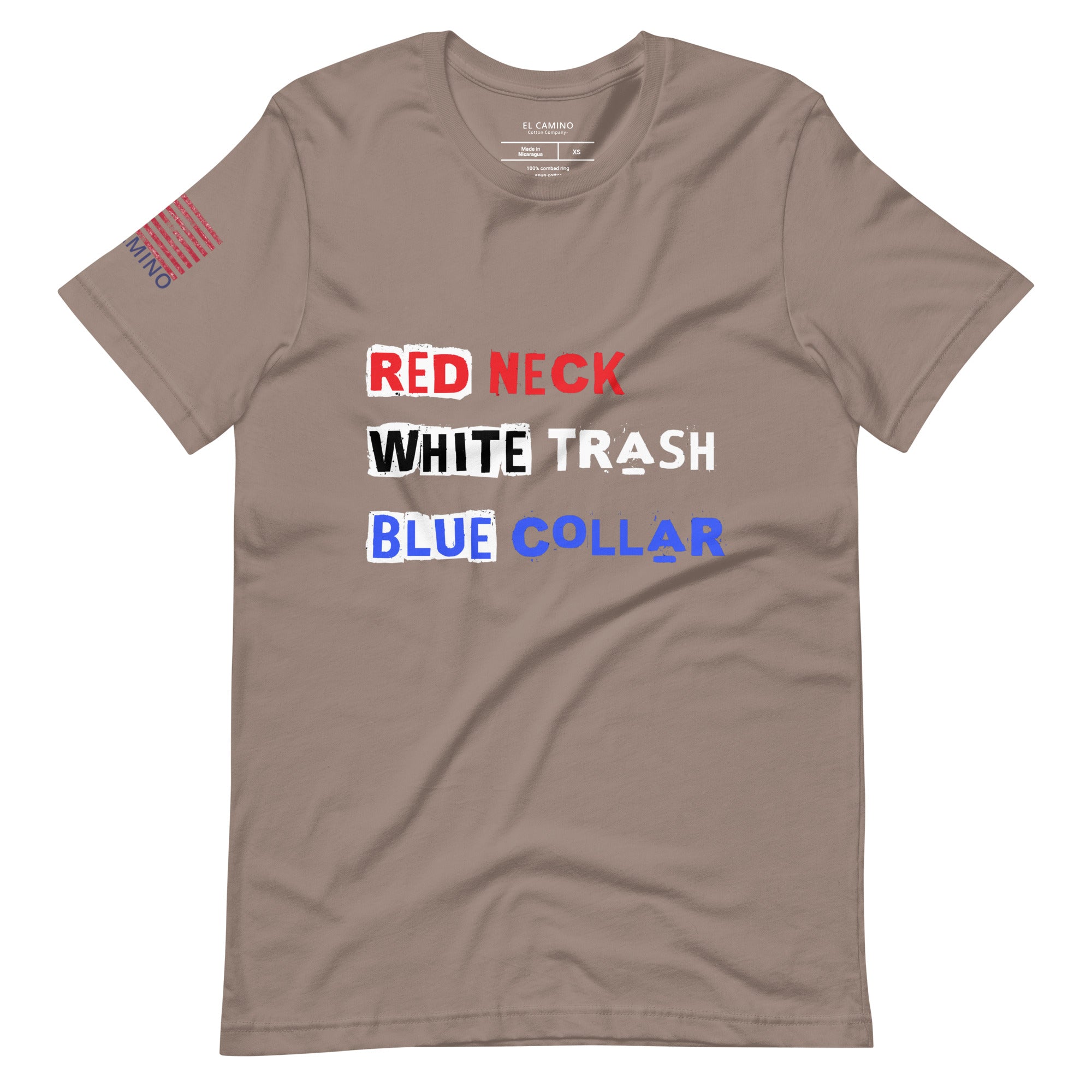 Men's Redneck White Trash Blue Collar T-Shirt