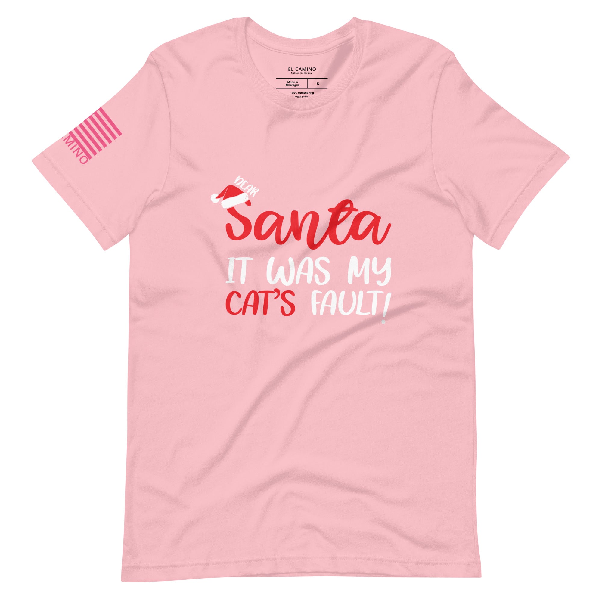 Women's Santa Cat T-Shirt