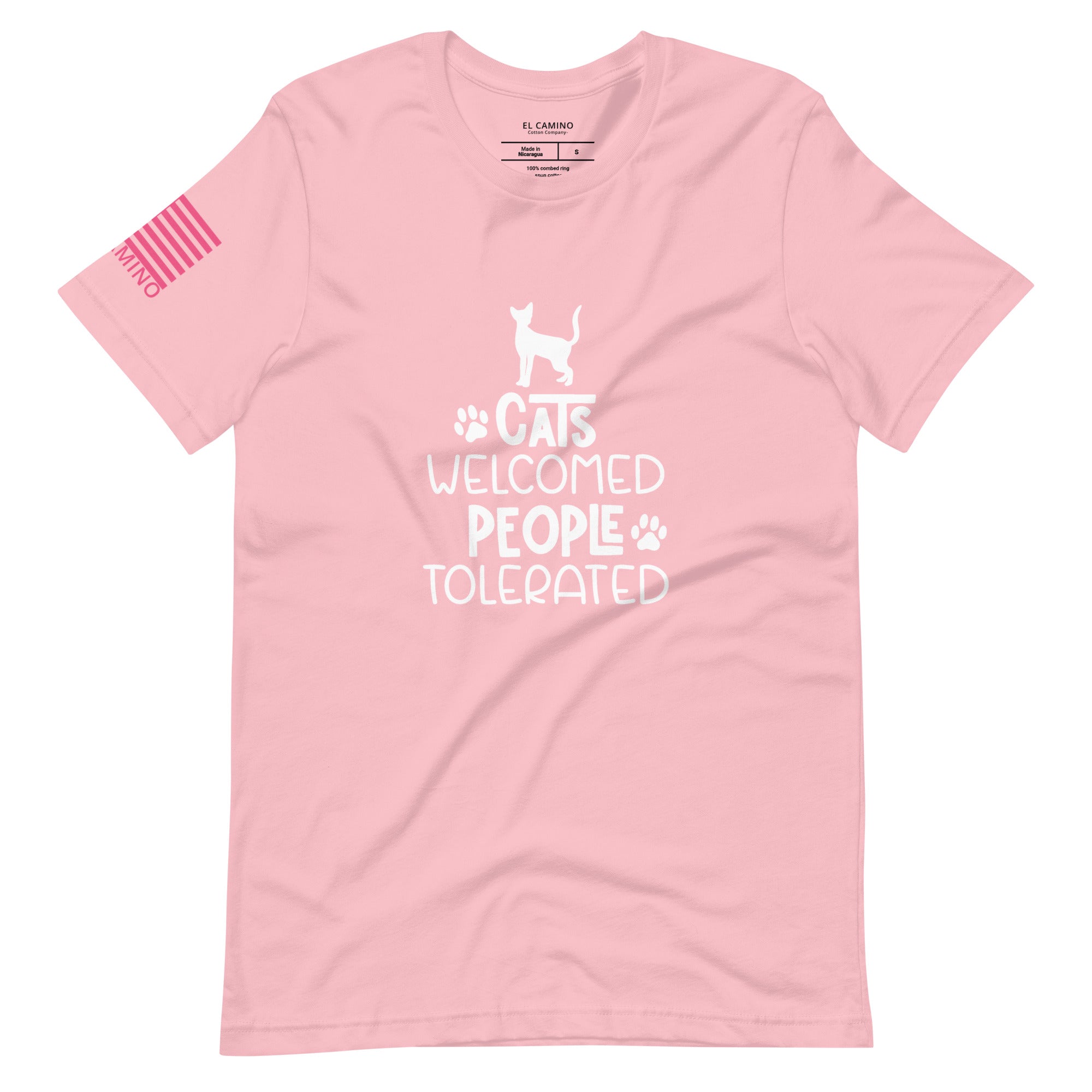 Women's Cats Welcomed T-Shirt