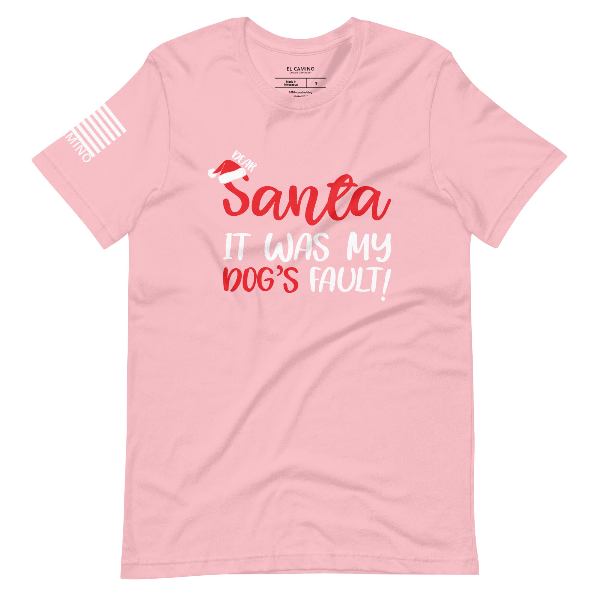 Men's Dog Santa T-Shirt