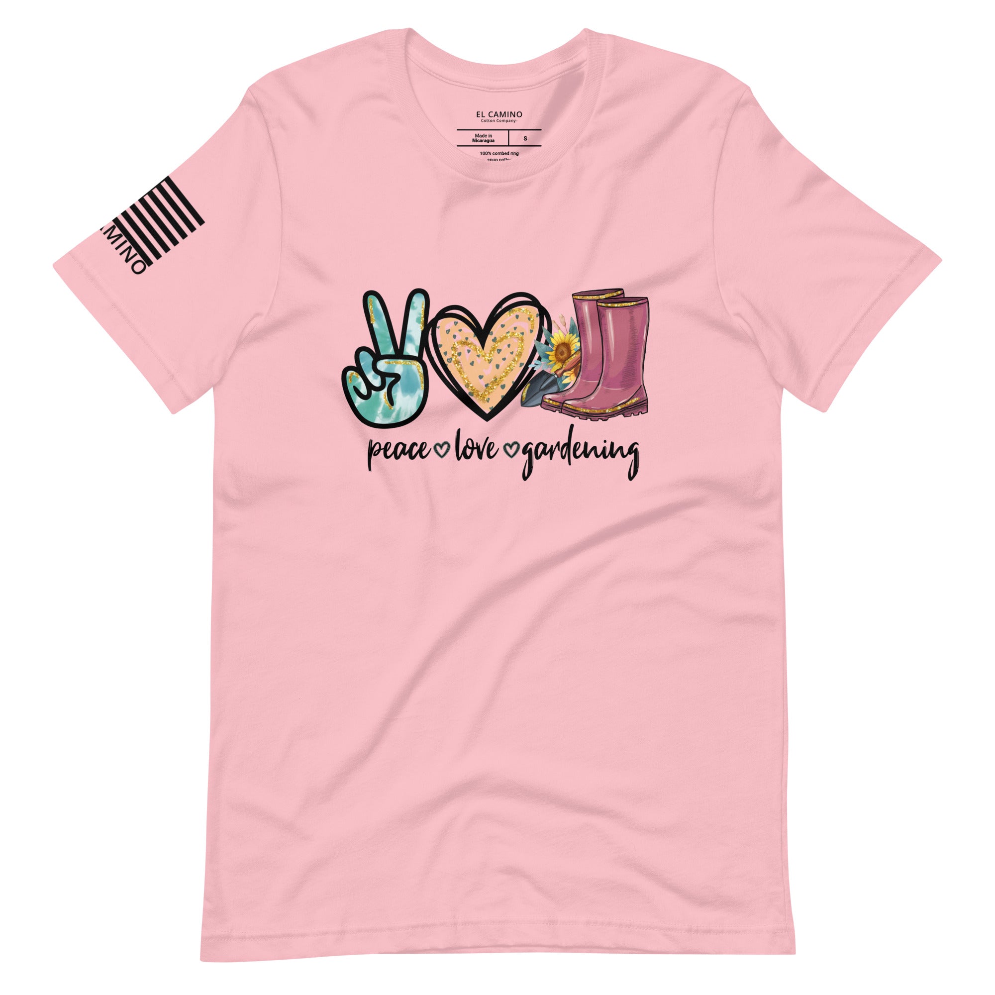 Women's Peace Love Gardening T-Shirt