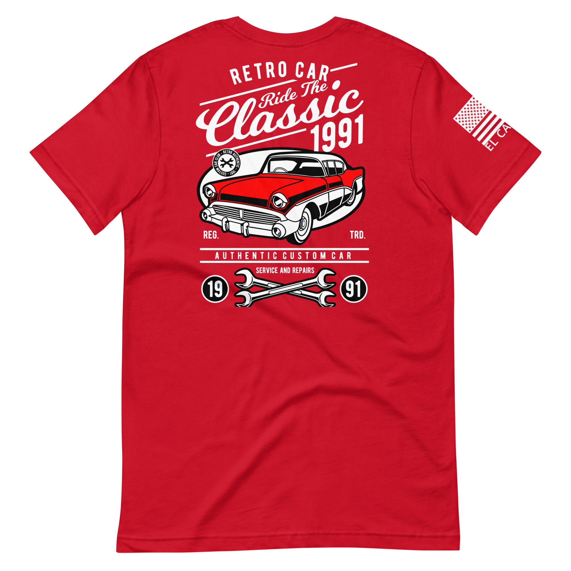 Men's Retro Car T-Shirt