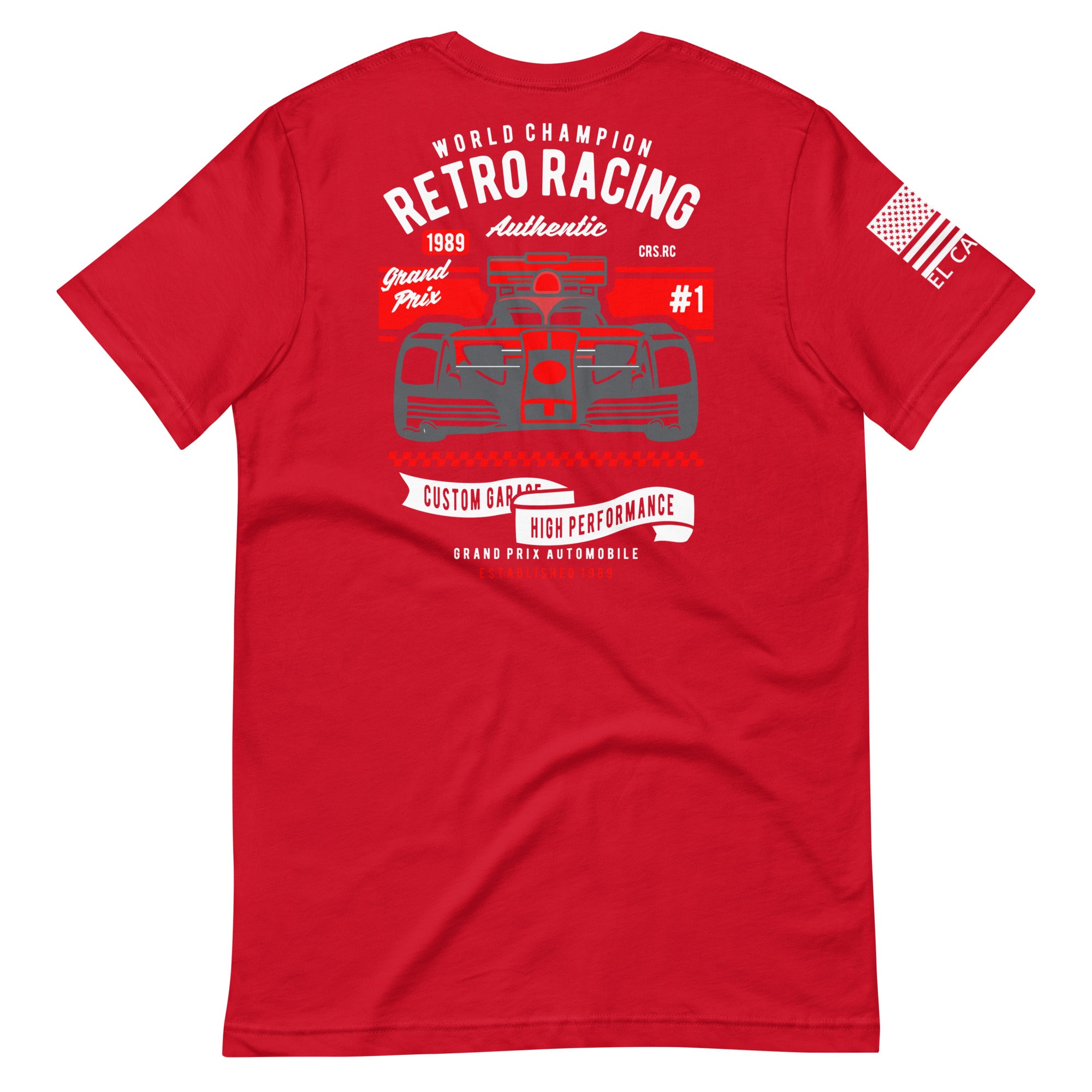 Men's Retro Racing T-Shirt
