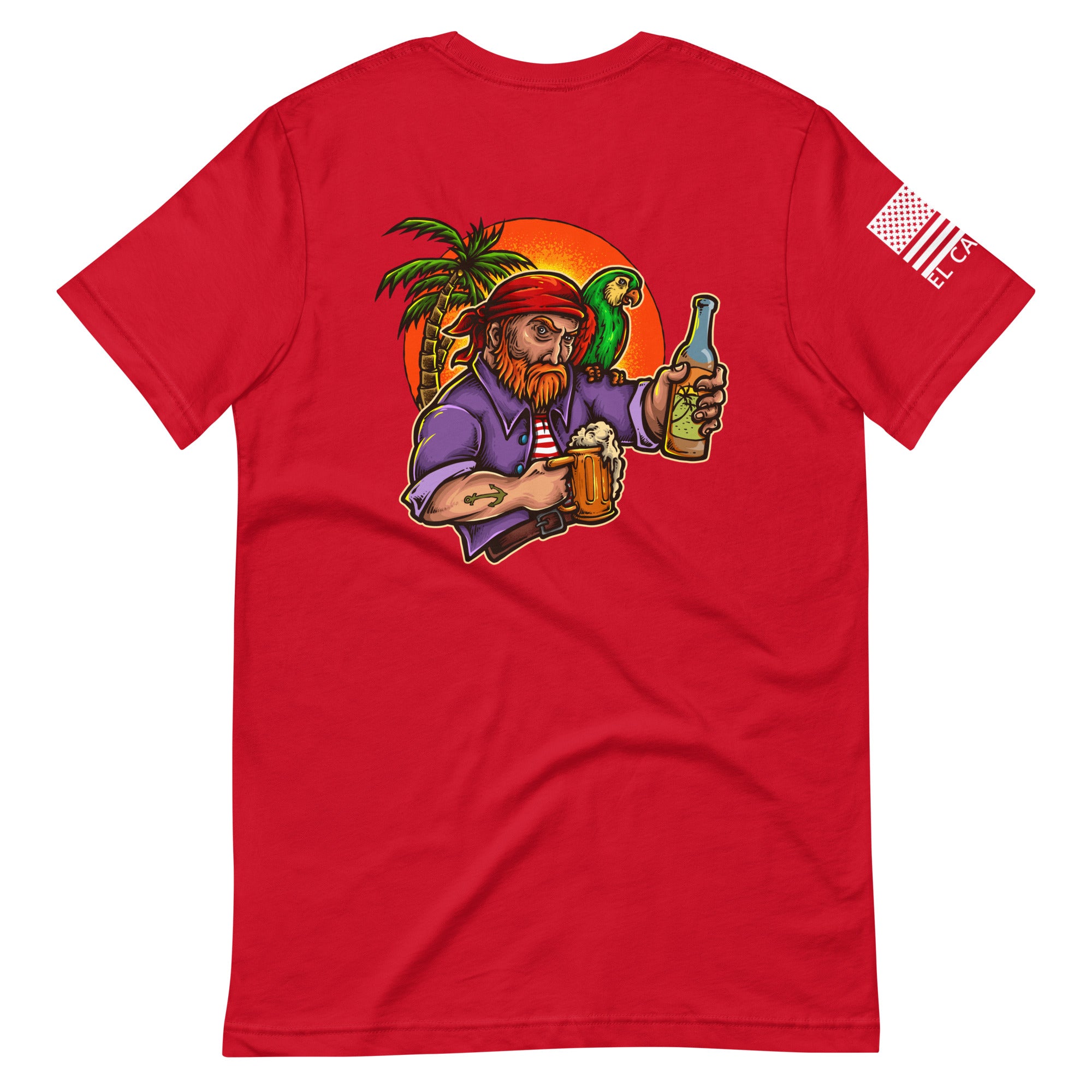 Men's Sunset Beer T-Shirt