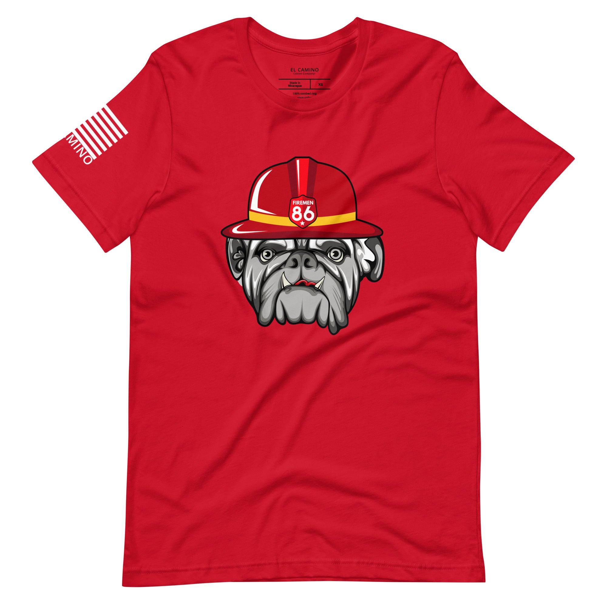 Men's Bulldog Firefighter T-Shirt