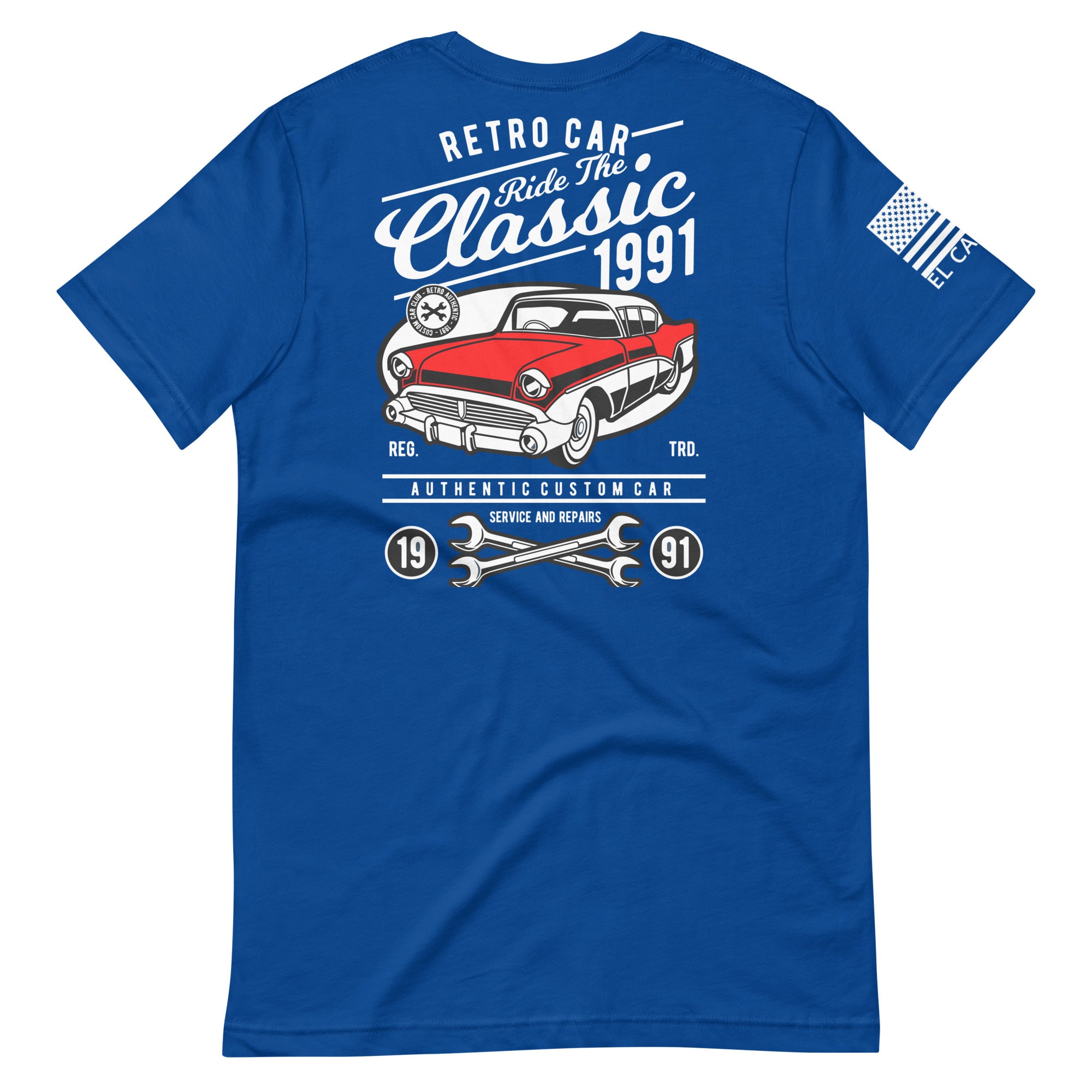 Men's Retro Car T-Shirt