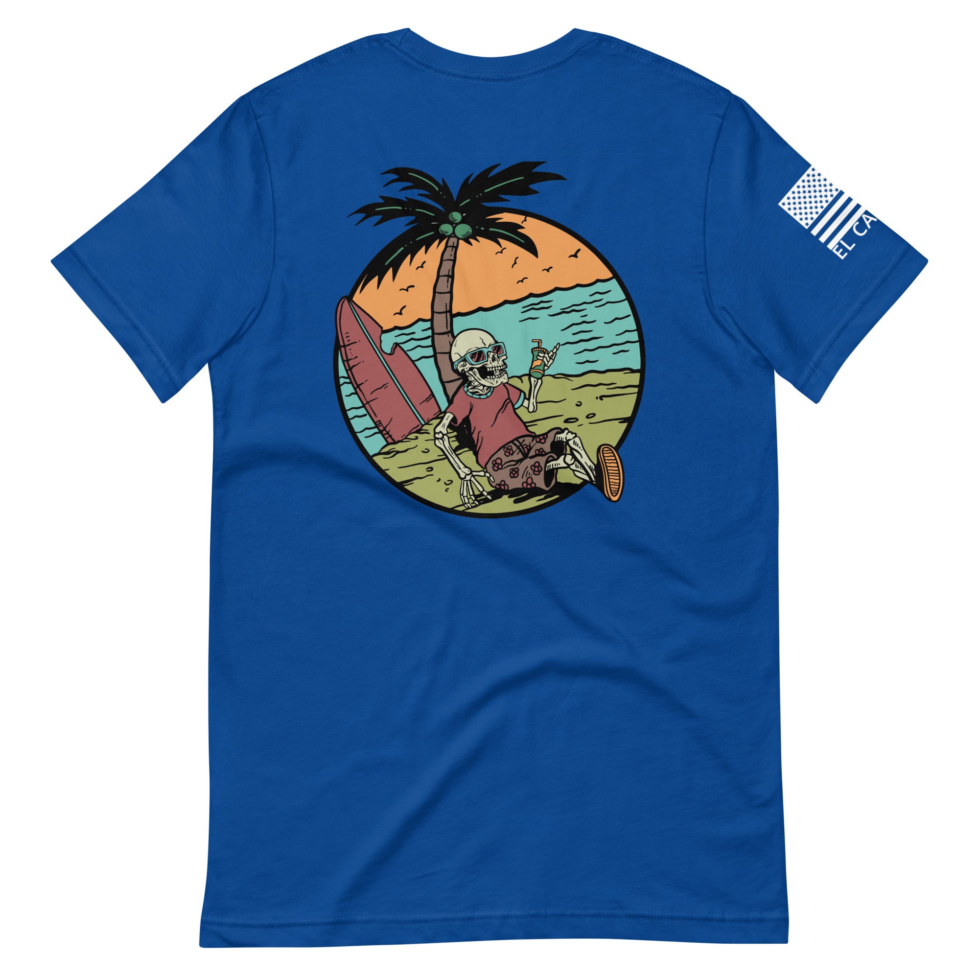 Men's Skull Surf T-Shirt