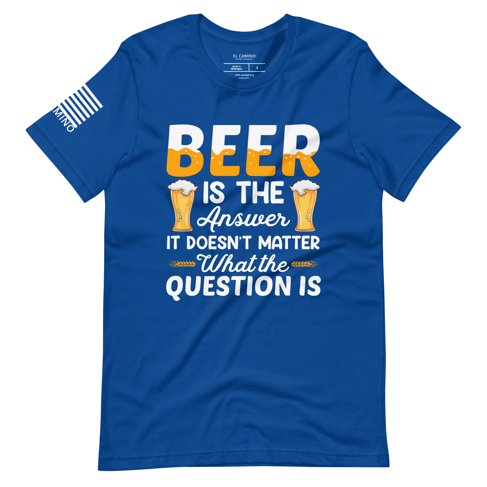 Men's Beer Is The Answer T-Shirt