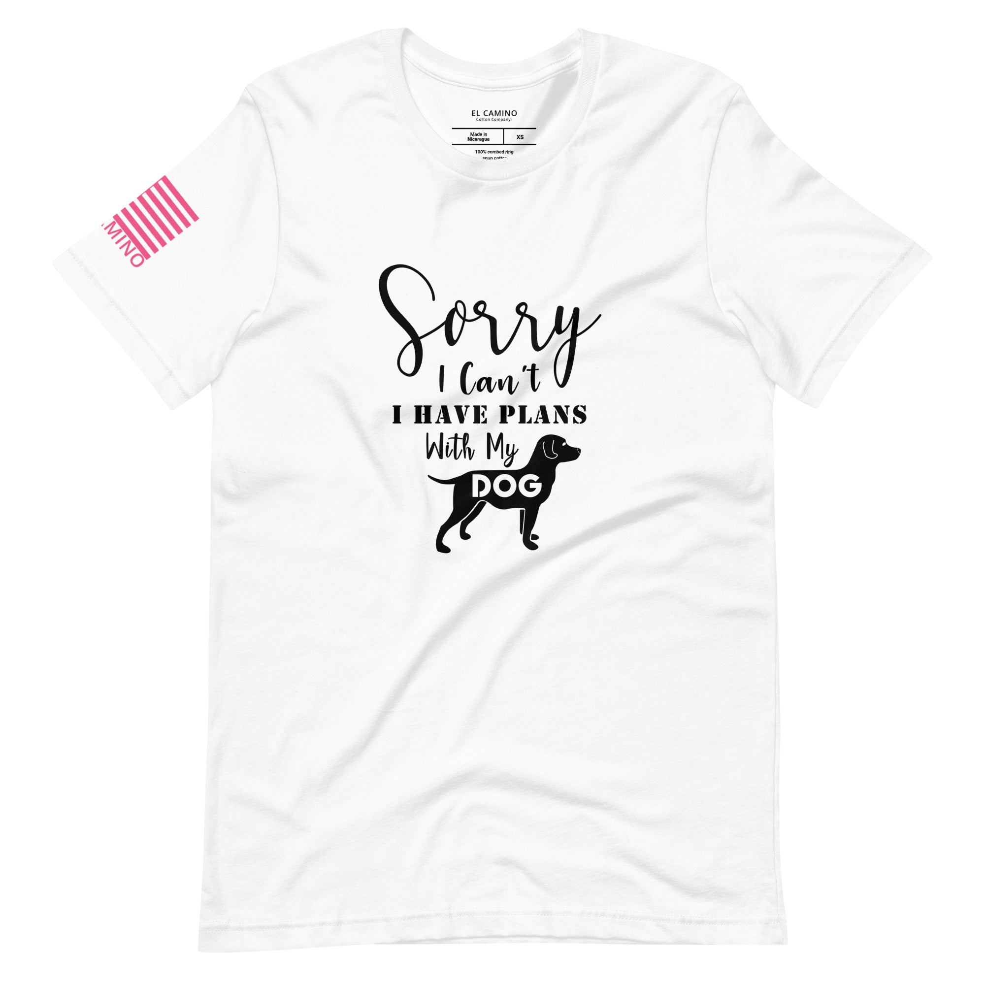Women's Plans With My Dog T-Shirt