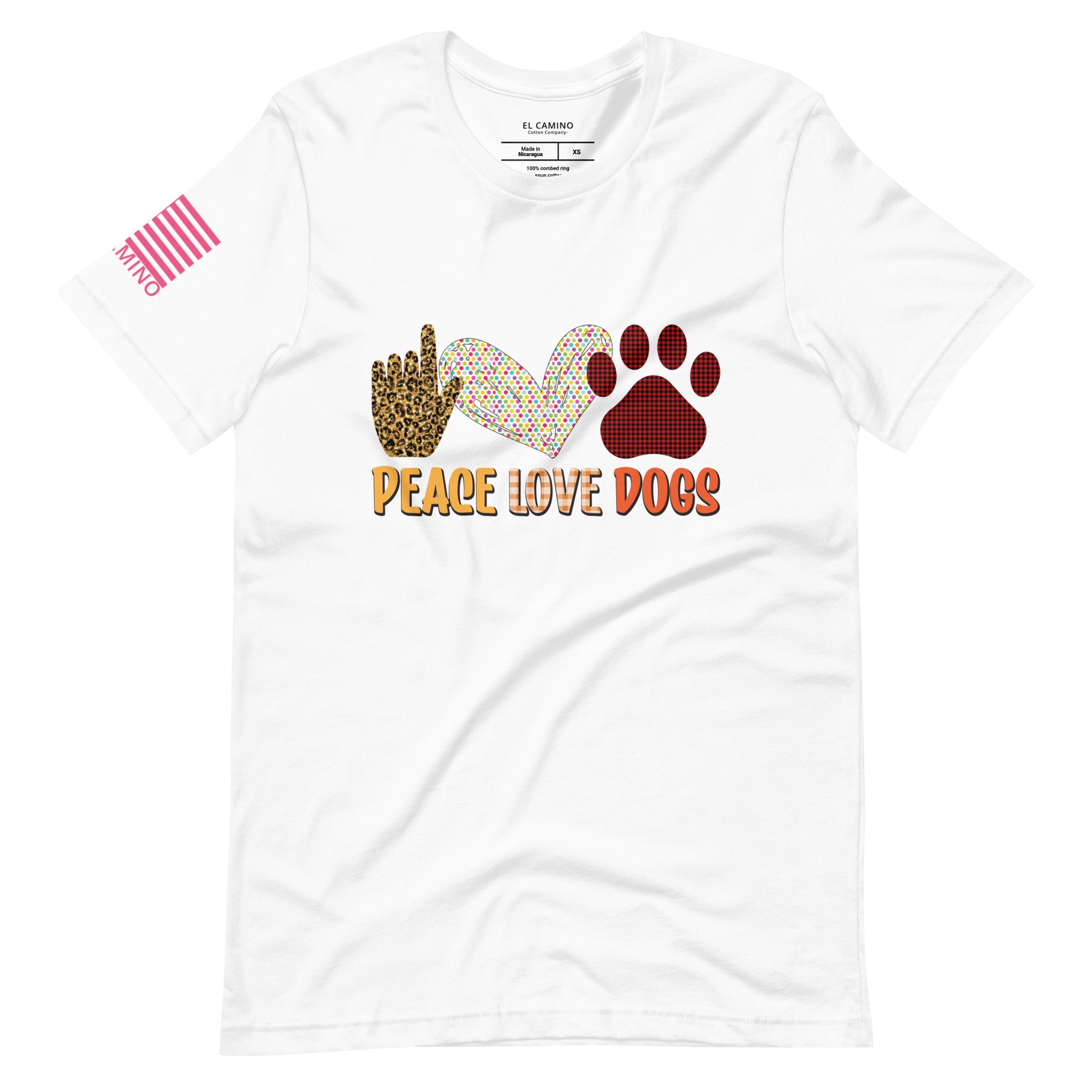 Women's Peace Love Dogs T-Shirt