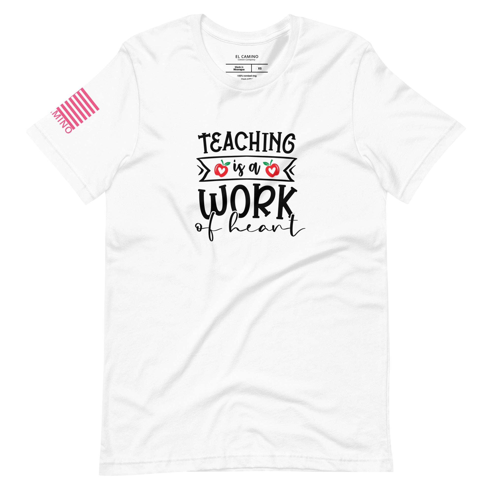 Women's Teaching Is A Work Of Heart T-Shirt
