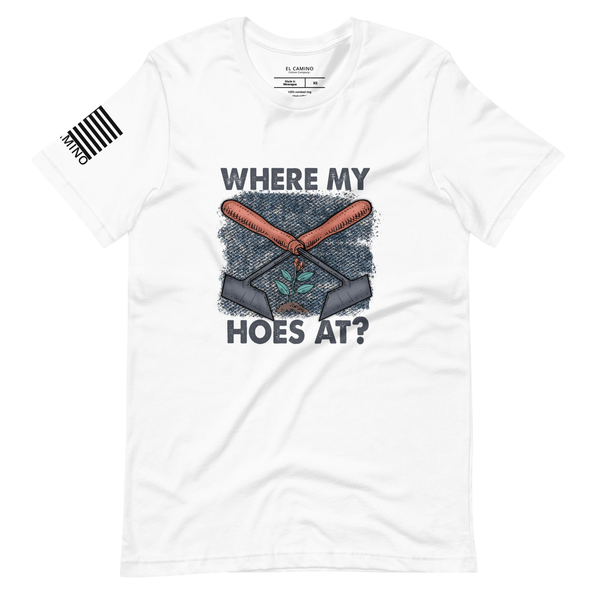 Women's Where My Hoes At T-Shirt