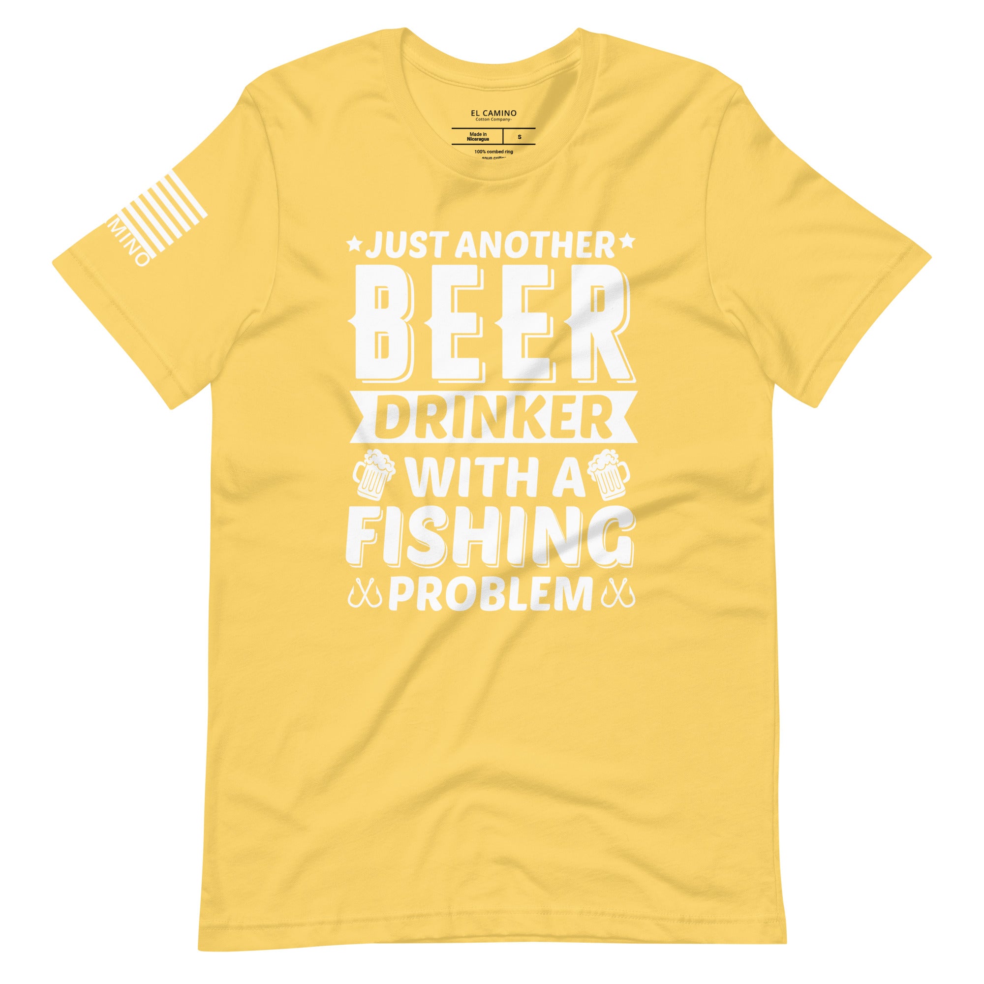 Men's Beer Drinker Fishing T-Shirt