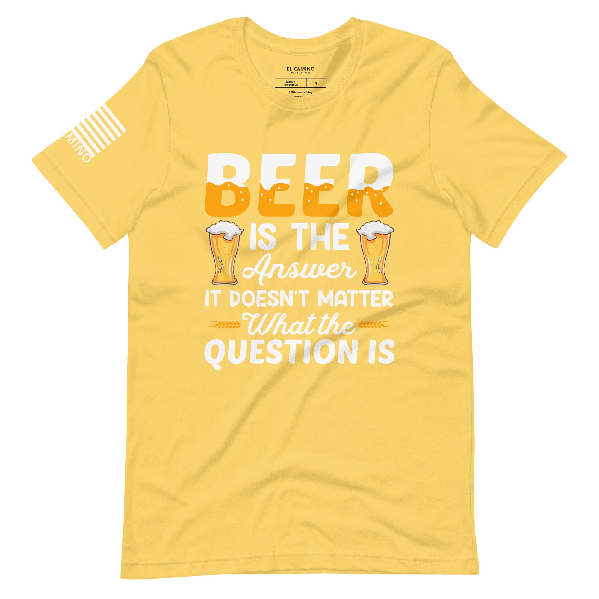 Men's Beer Is The Answer T-Shirt
