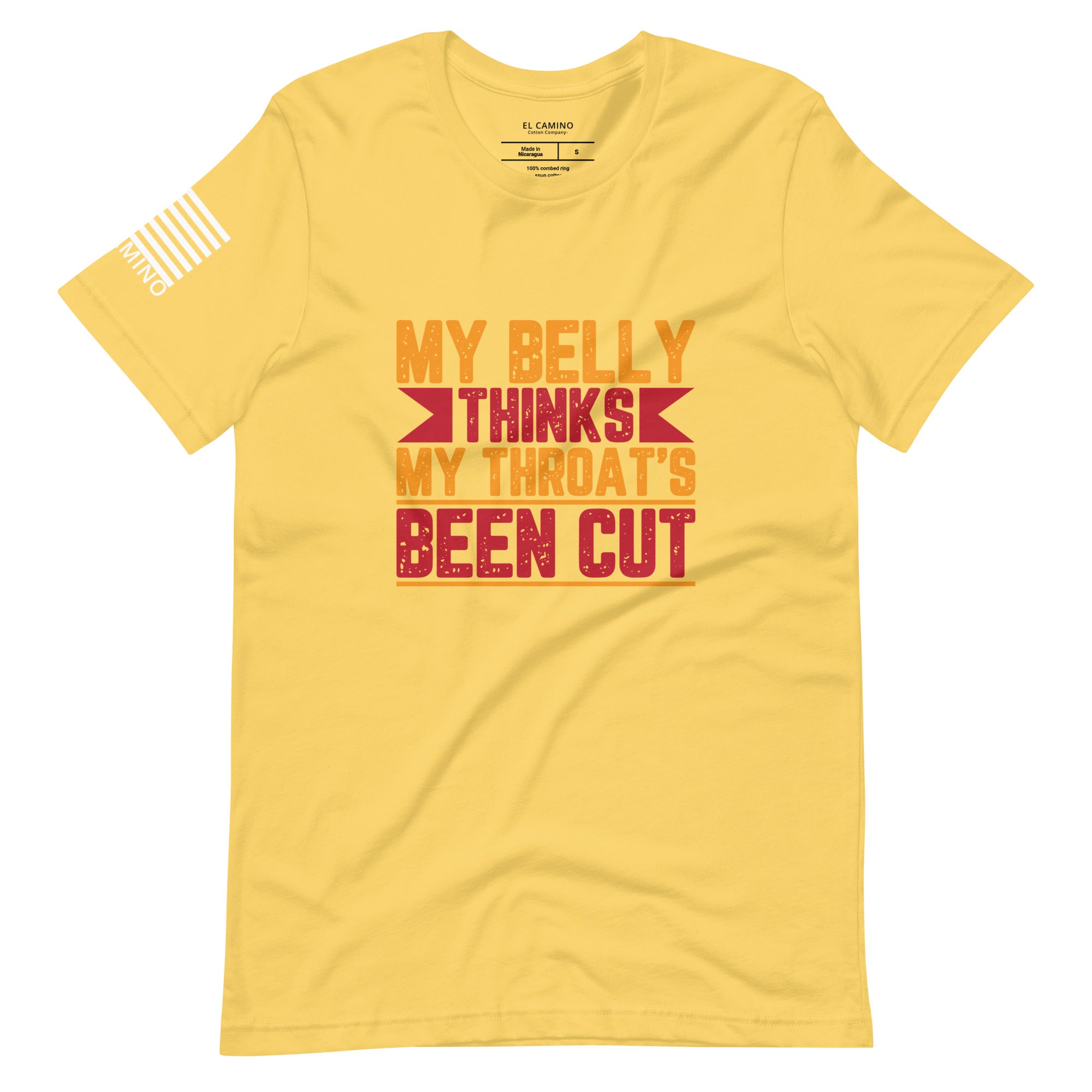 Men's Throat Cut T-Shirt