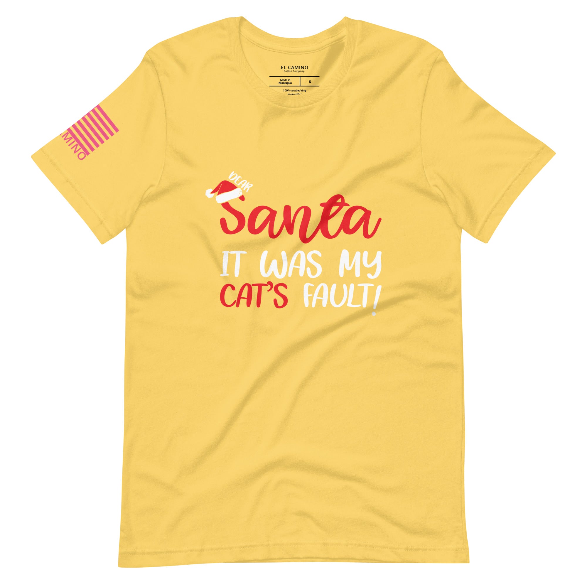 Women's Santa Cat T-Shirt