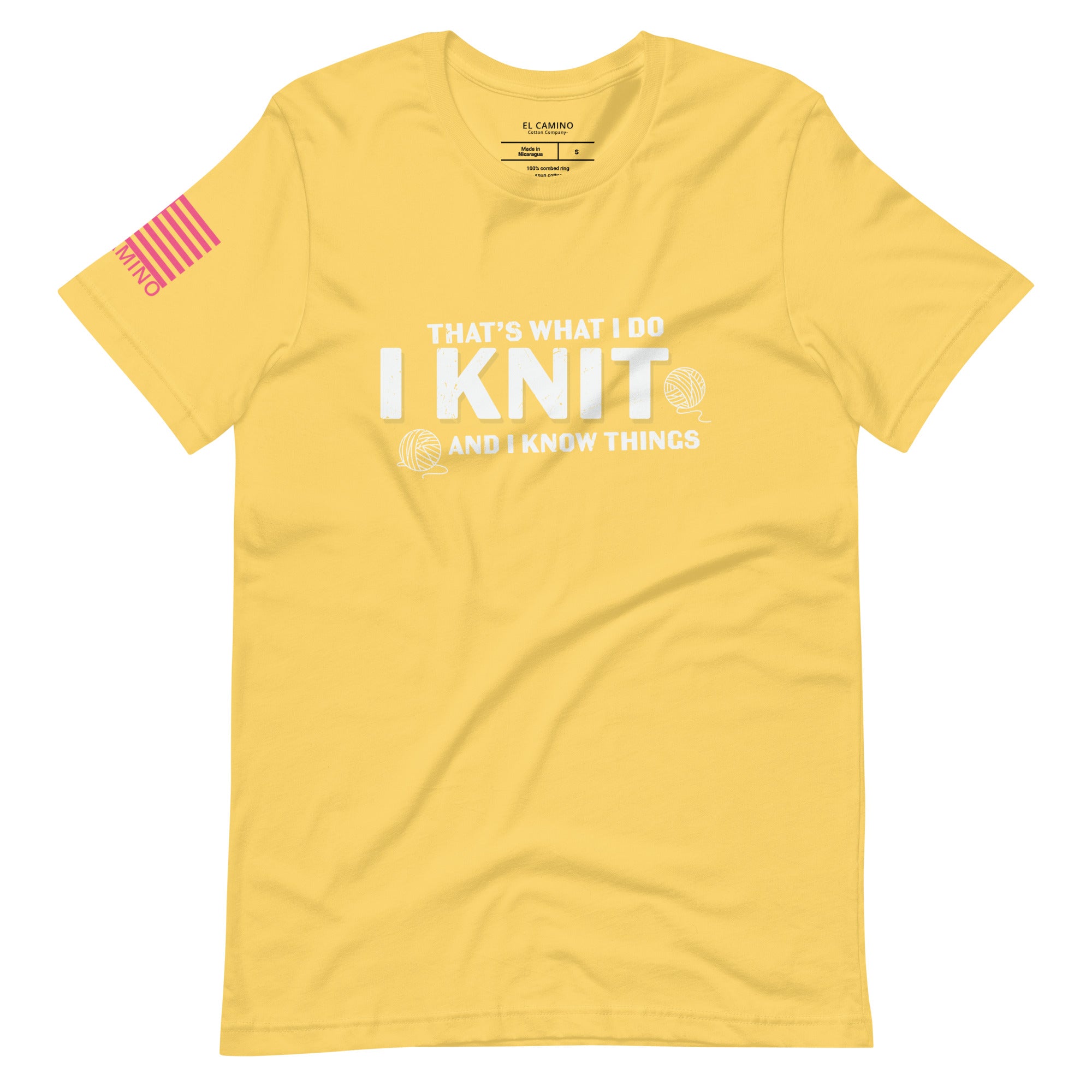 Women's I Knit And Know Things T-Shirt