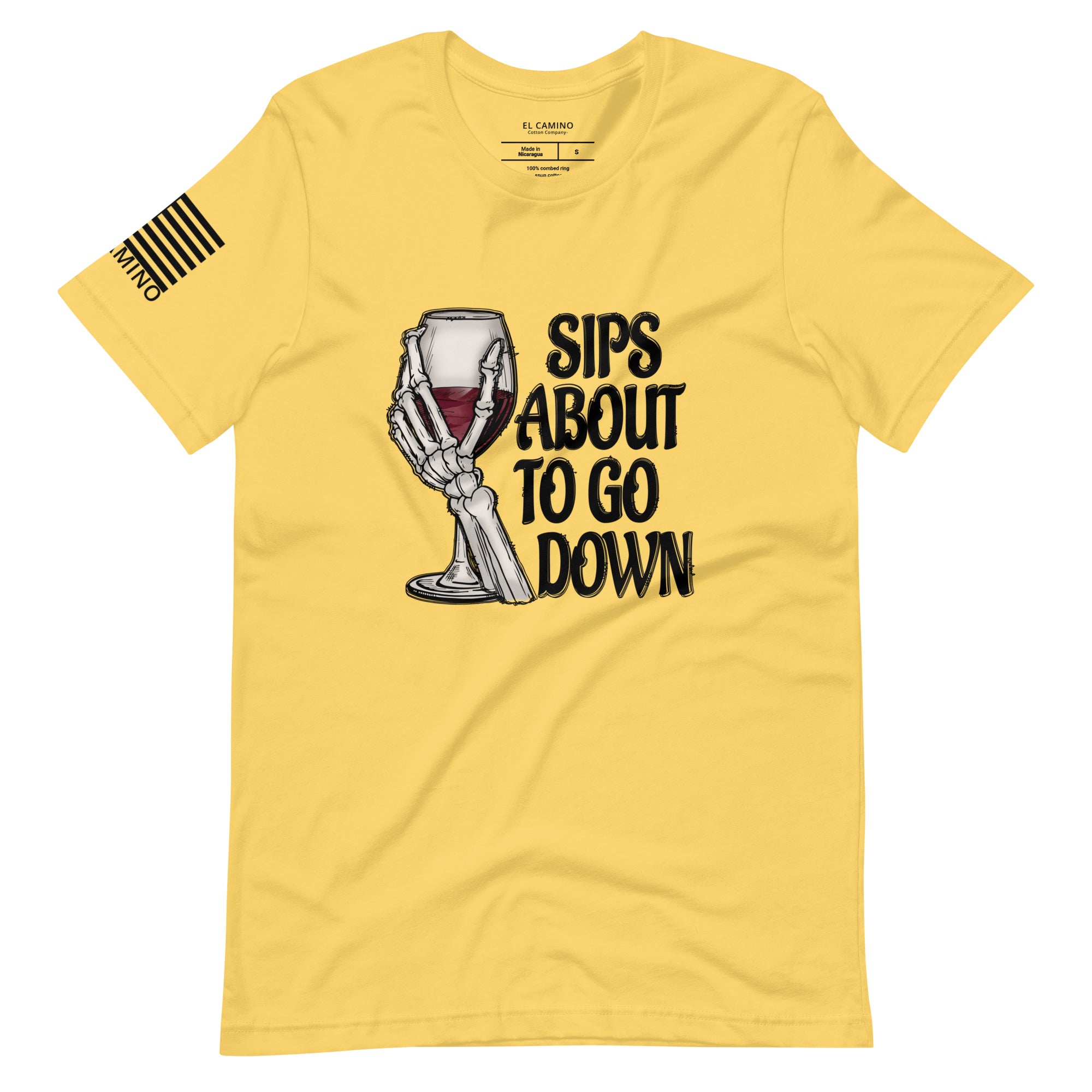 Women's Sips About To Go Down T-Shirt