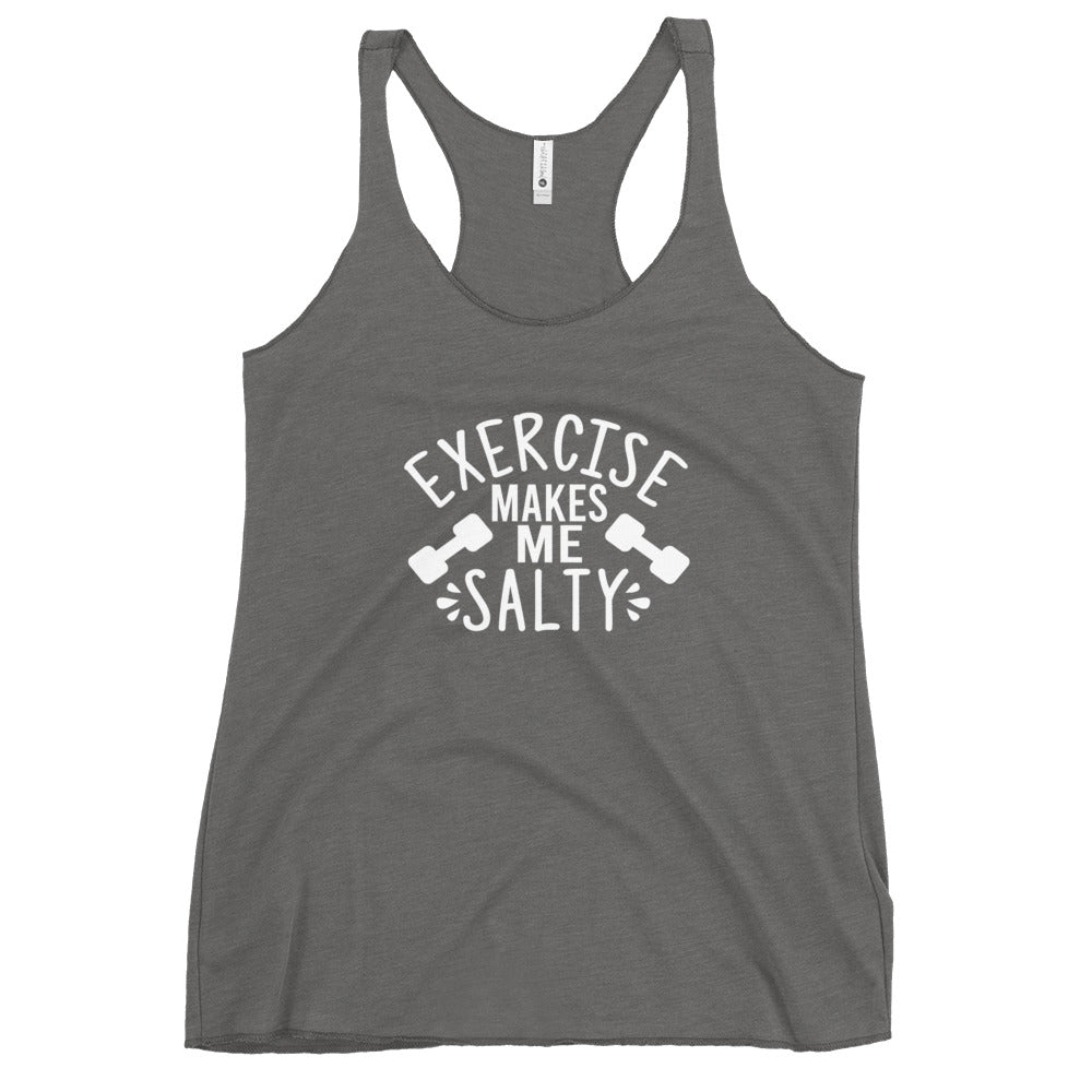 Women's Exercise Salty Racerback Tank