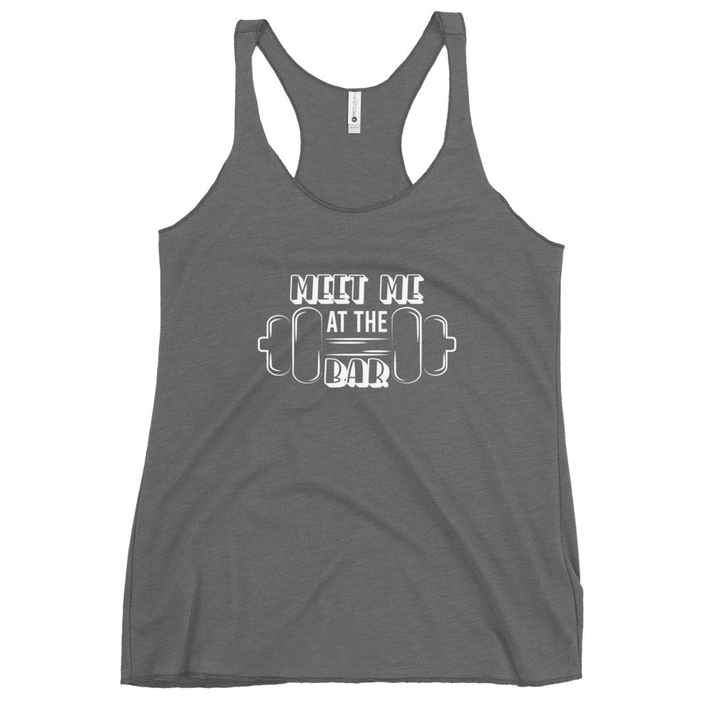Women's Meet At The Bar Racerback Tank