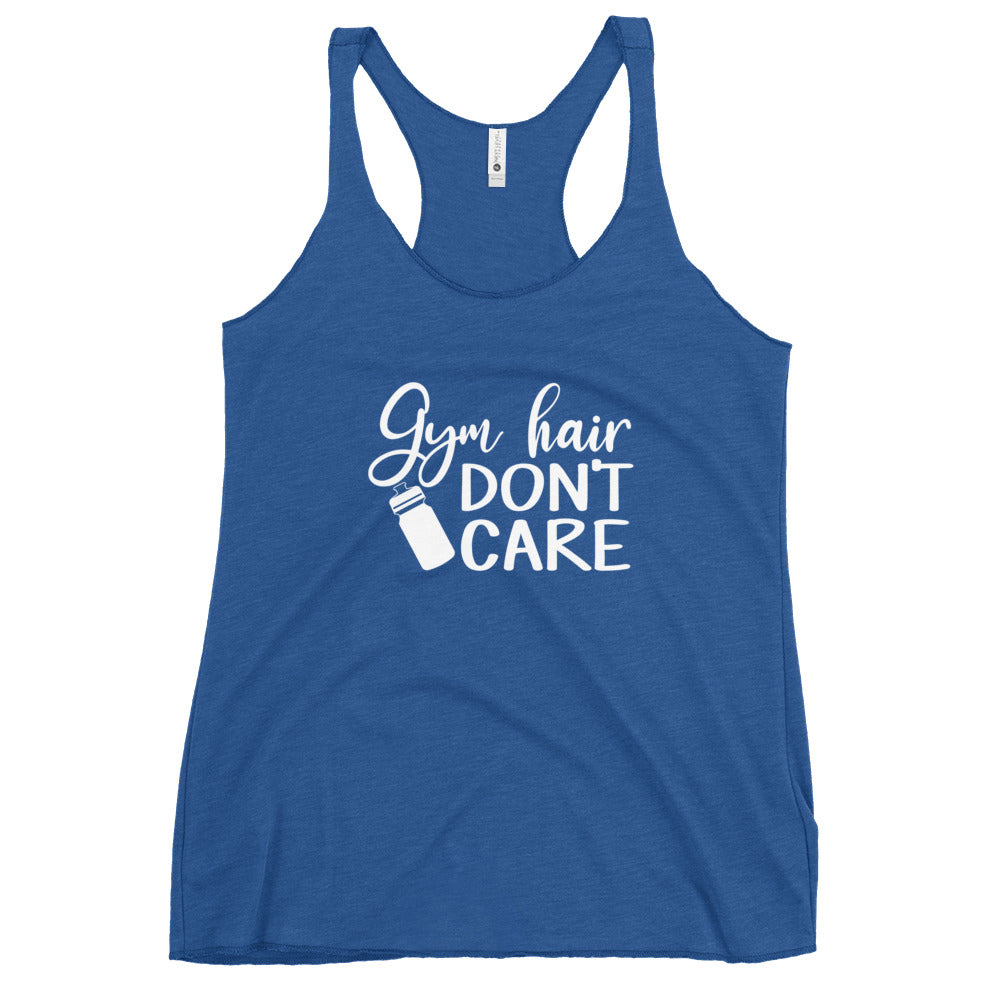 Women's Gym Hair Racerback Tank